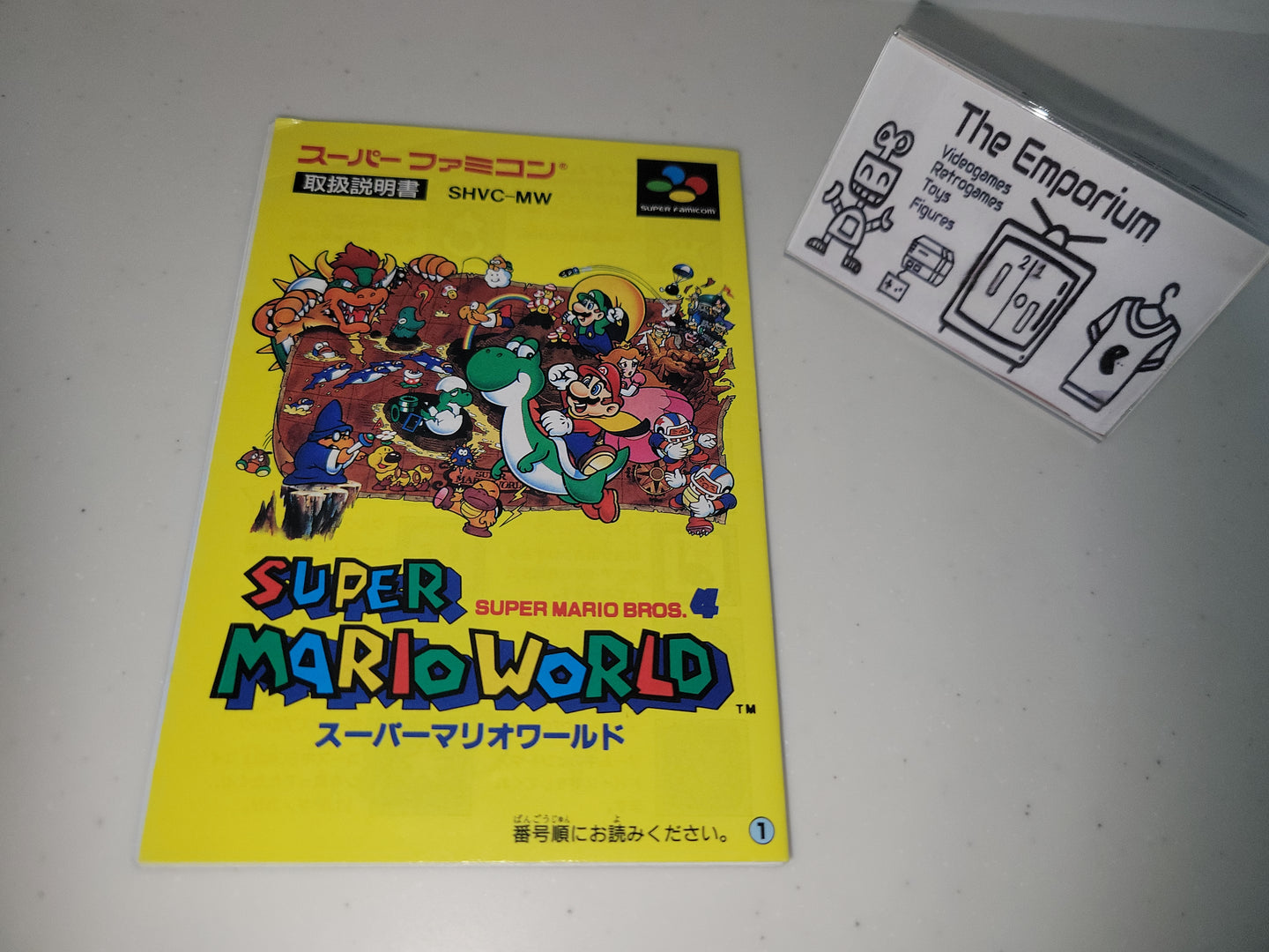 Super Mario World Manual - Nintendo Sfc Super Famicom