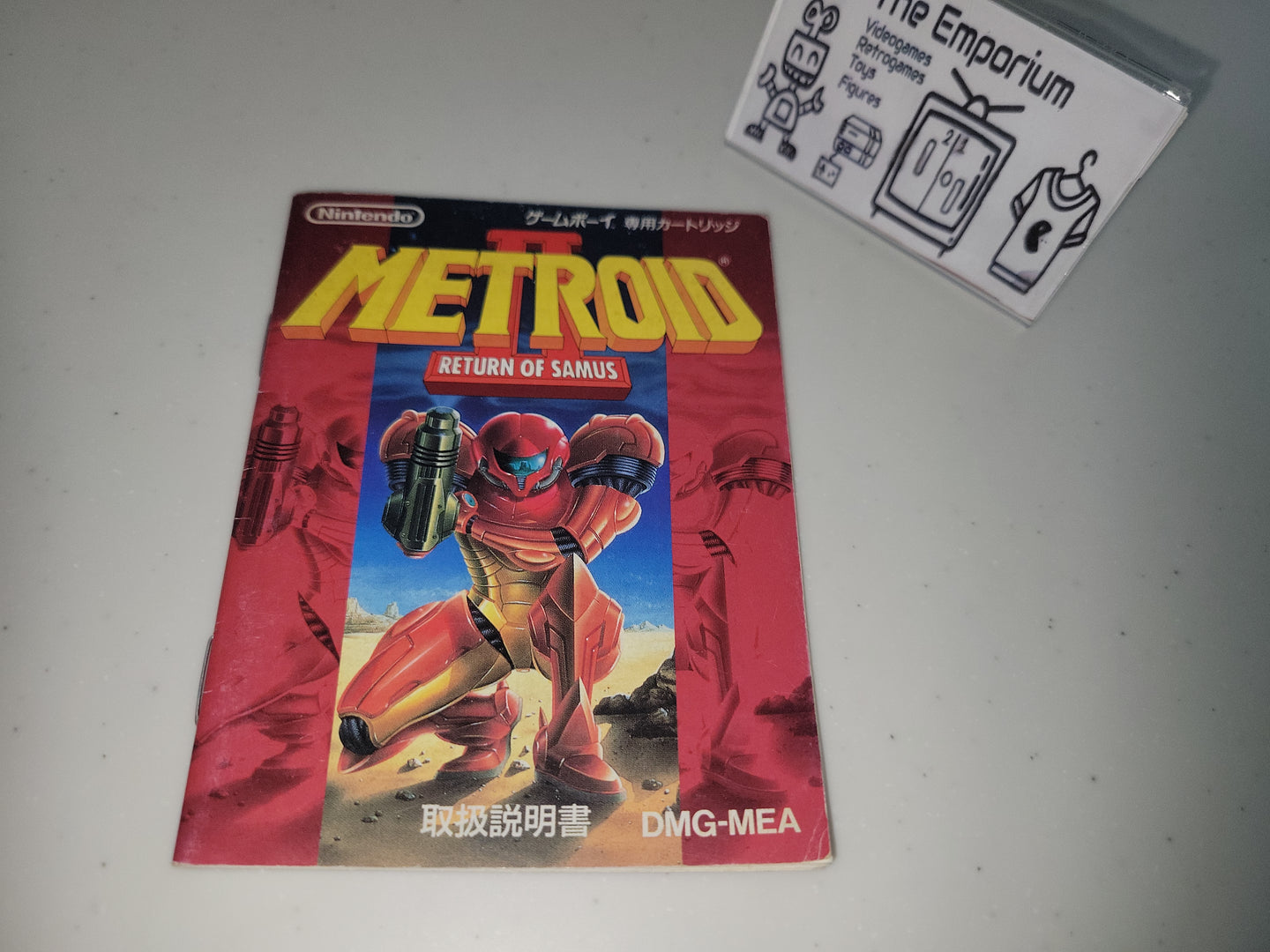 Metroid II

 GB MANUAL ONLY - Nintendo GB GameBoy