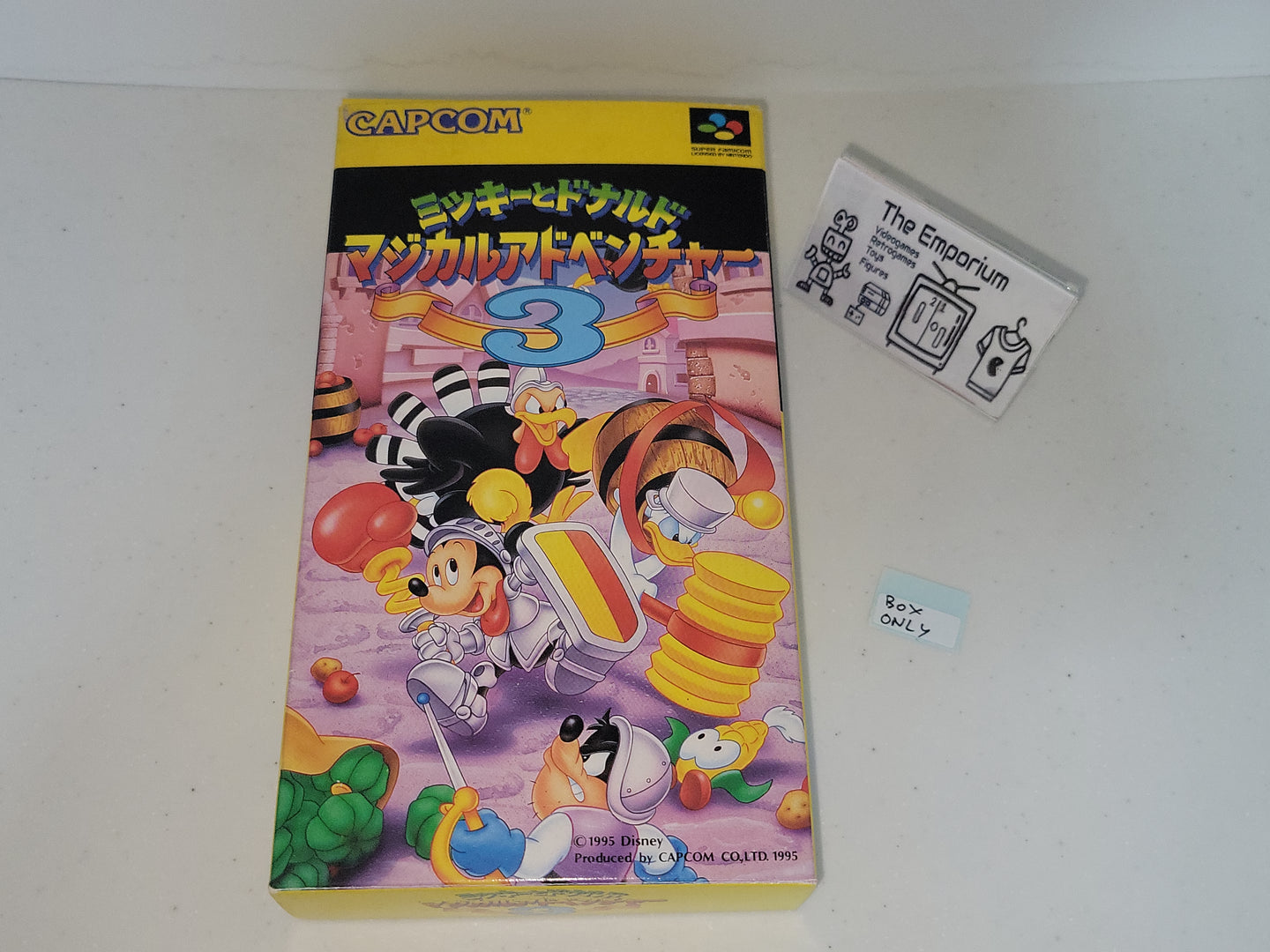 [BOX ONLY] Disney's Magical Quest 3 Starring Mickey & Donald - Nintendo Sfc Super Famicom