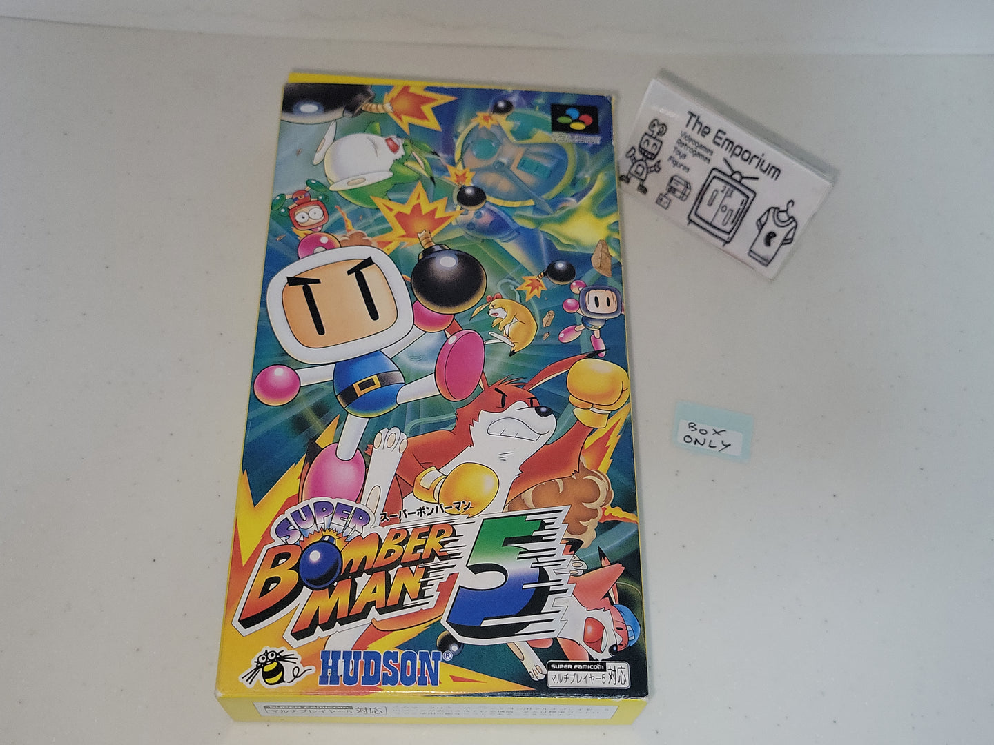 [BOX ONLY] Super Bomberman 5 - Nintendo Sfc Super Famicom