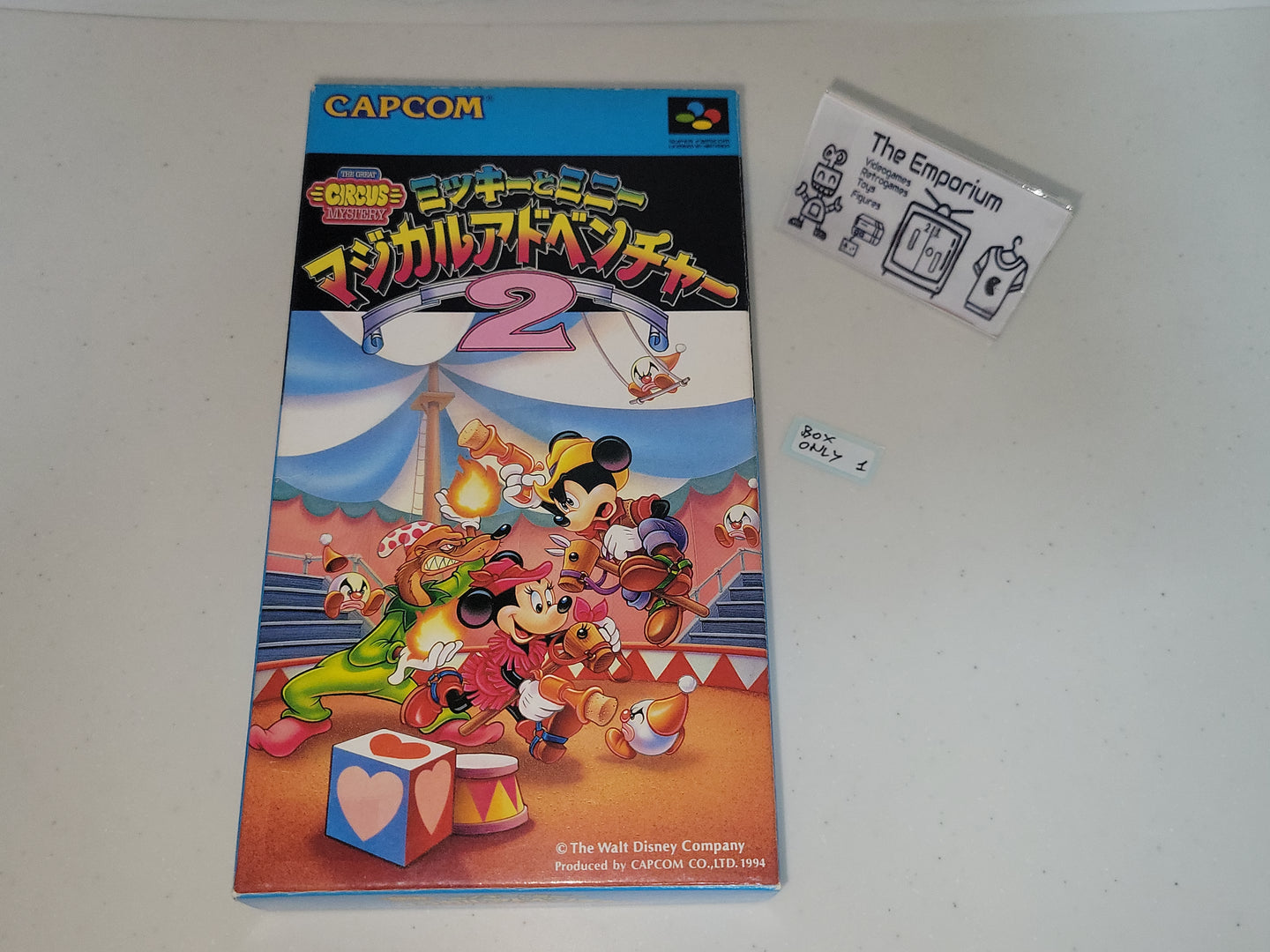 [BOX ONLY] Mickey's Magical Quest 2 - Nintendo Sfc Super Famicom