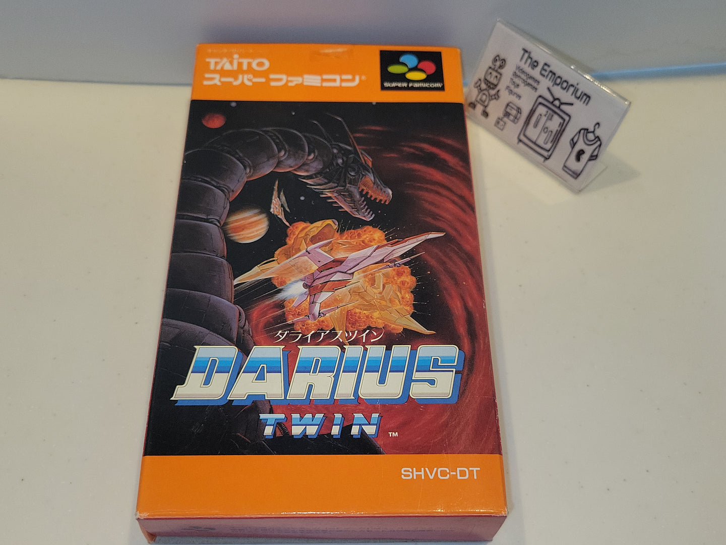 [BOX ONLY] Darius Twin - Nintendo Sfc Super Famicom