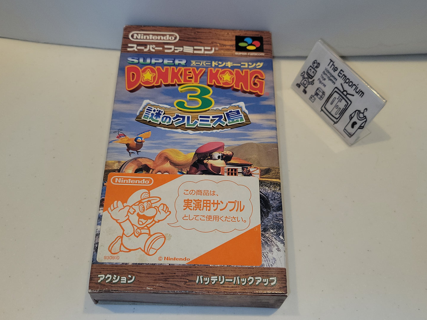 [BOX ONLY] Super Donkey Kong 3 store demonstration sample - Nintendo Sfc Super Famicom