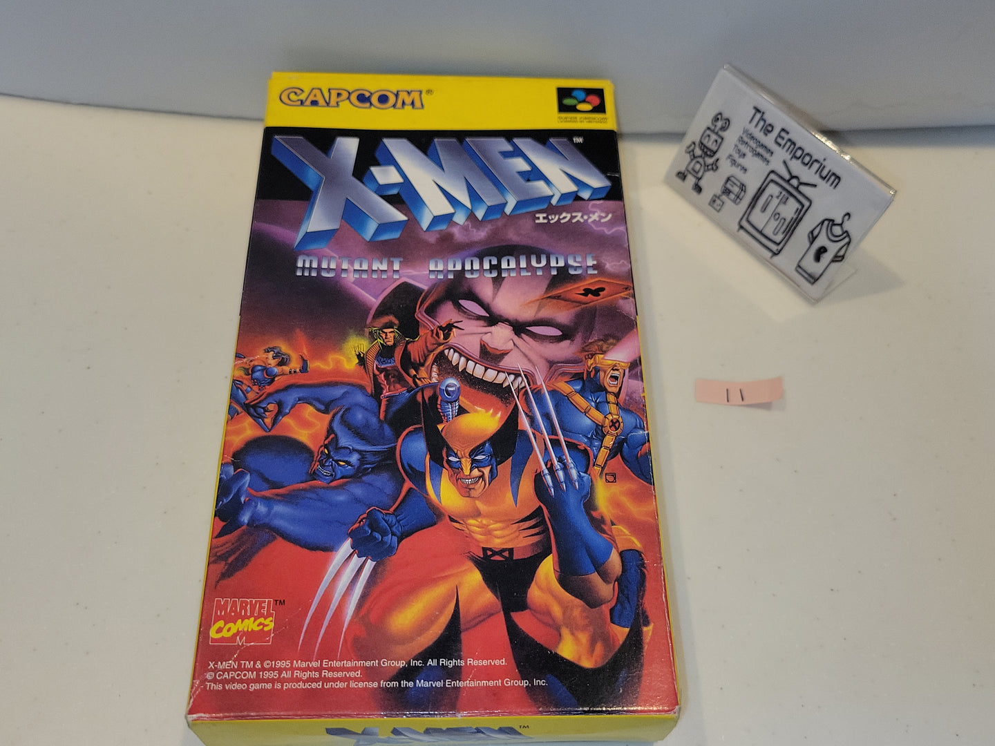 [BOX ONLY] X-men Mutant Apocalypse - Nintendo Sfc Super Famicom