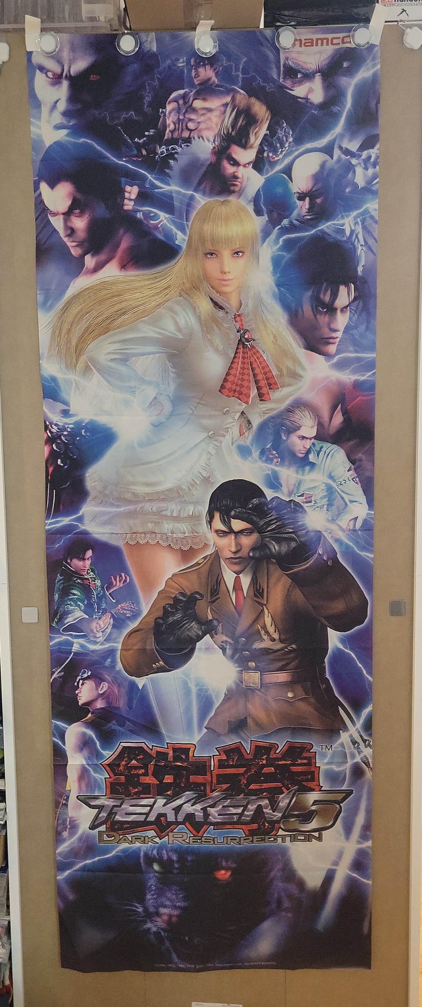 TEKKEN 5 DARK RESURRECTION カード 10枚セット Tekken 5 Dark Resurrection Banner Flag PROMO - toy action