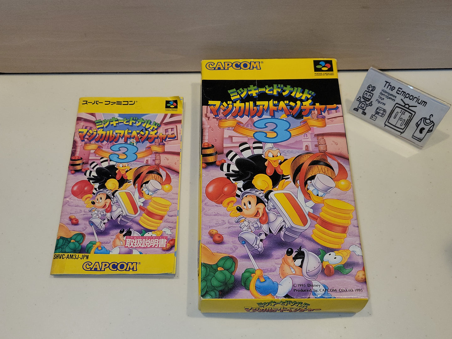 [BOX ONLY + MANUAL] Disney's Magical Quest 3 Starring Mickey & Donald - Nintendo Sfc Super Famicom