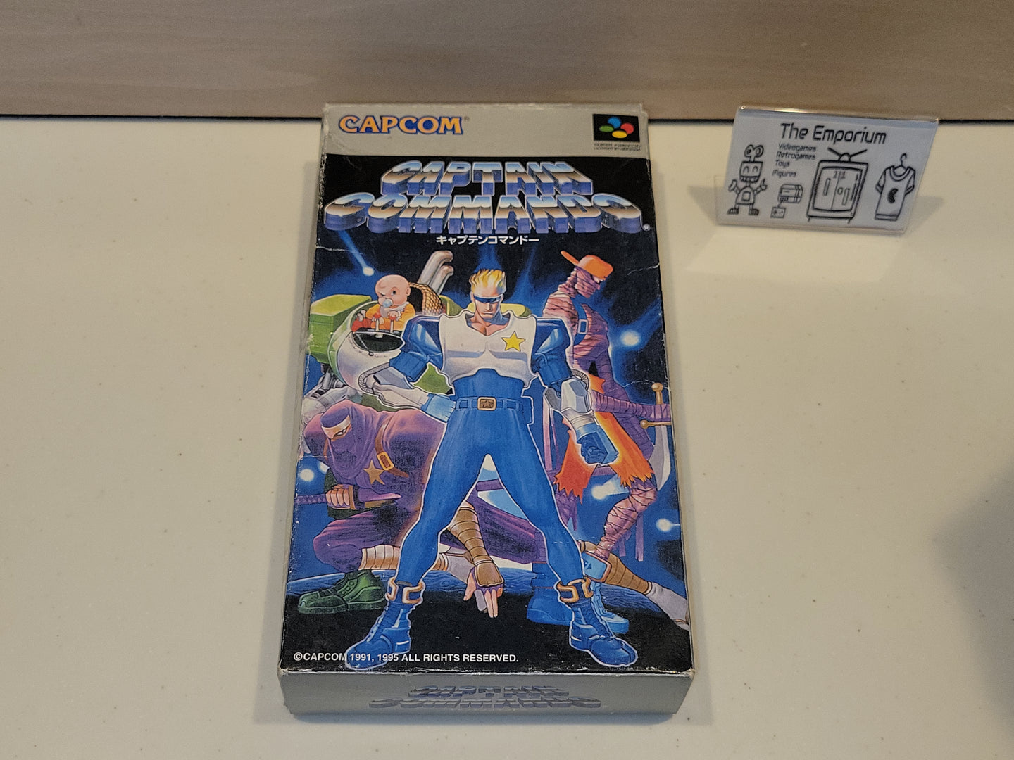 [BOX ONLY] Captain Commando - Nintendo Sfc Super Famicom