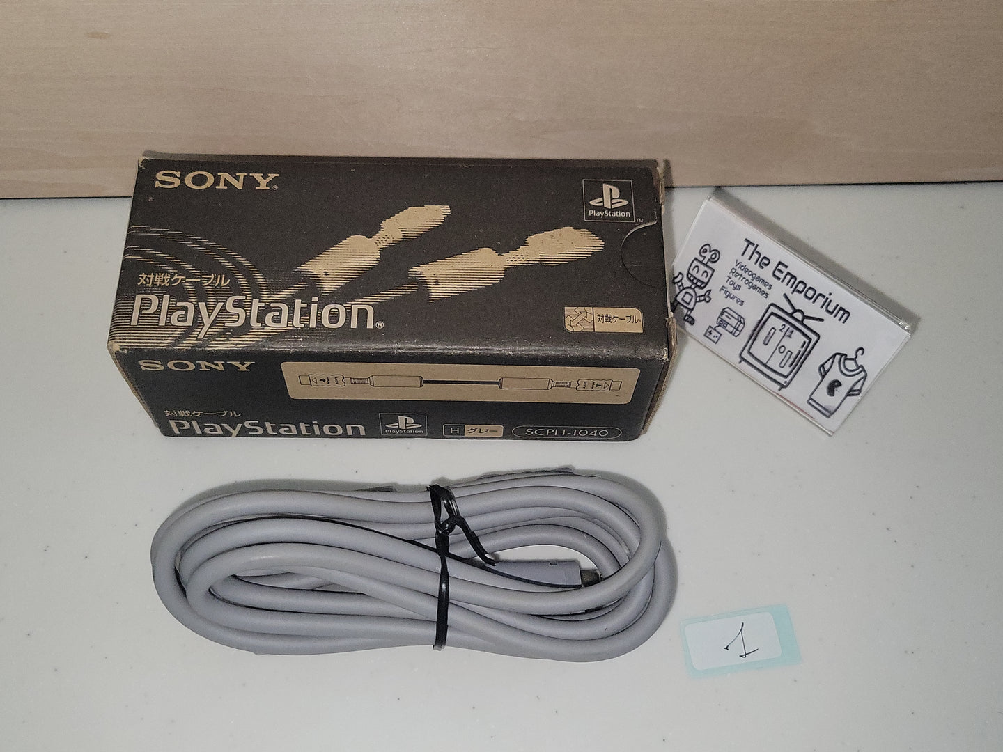 PS1 Link Cable Taisen SCPH-1040 Official  - Sony PS1 Playstation