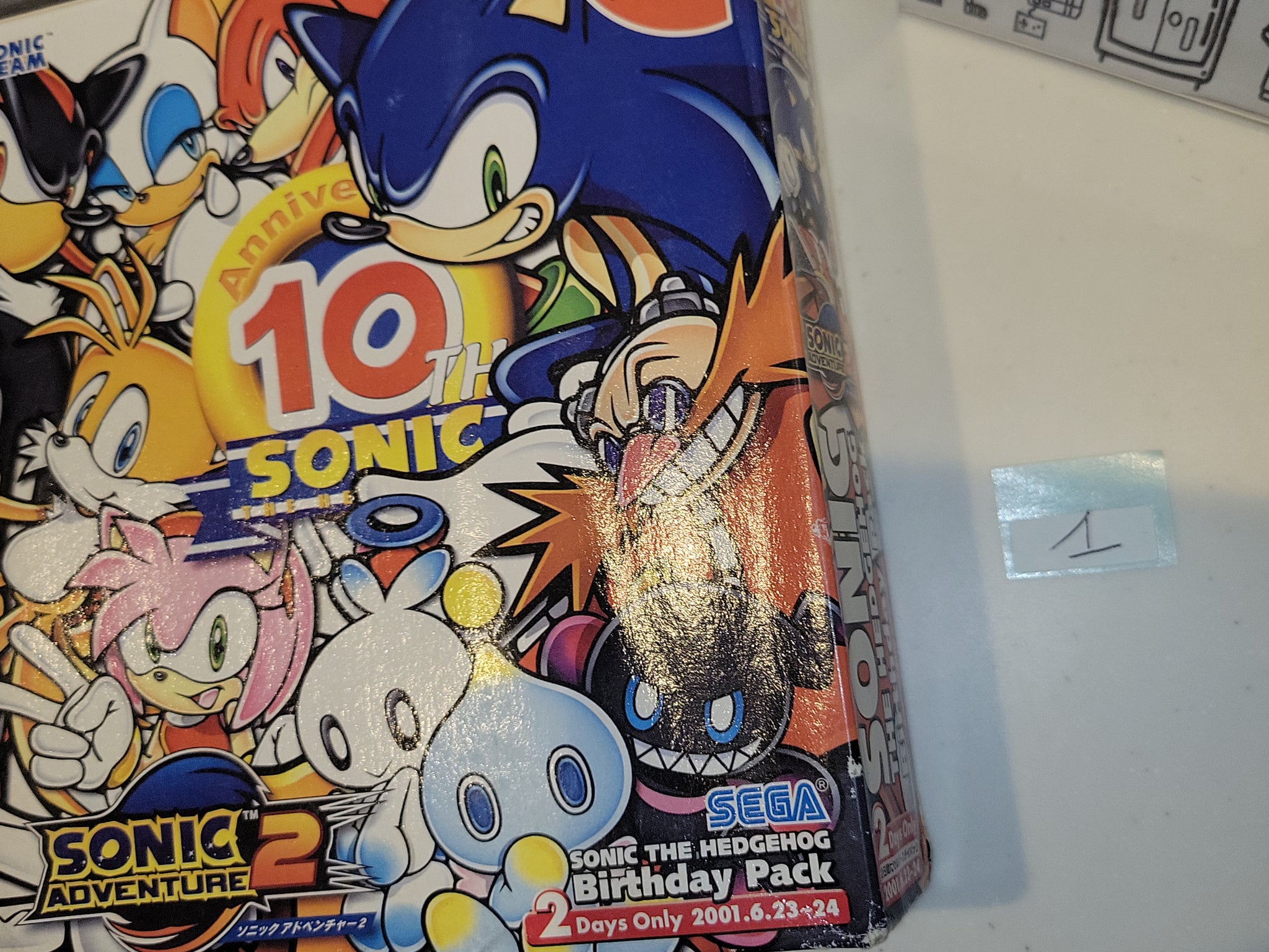 その他 Sonic Adventure 2 10th Anniversary Pack Sega Dreamcast Sonic Adventure 2 Birthday Pack 10th