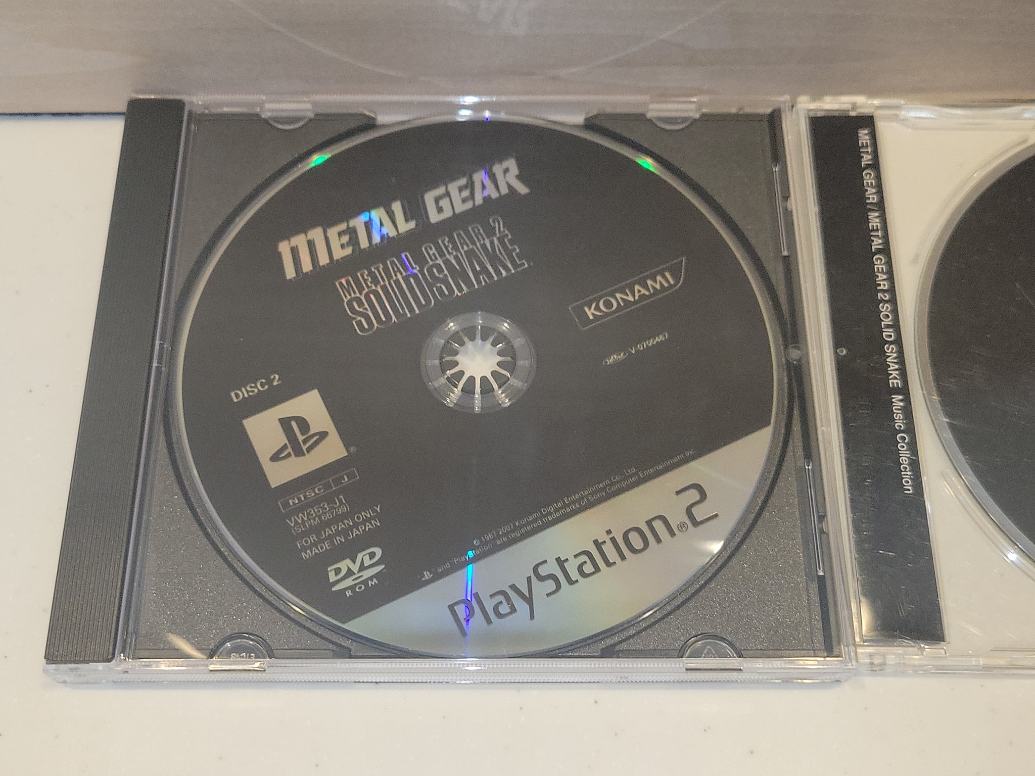 MetalGear 1+2 Disc + Soundtrack