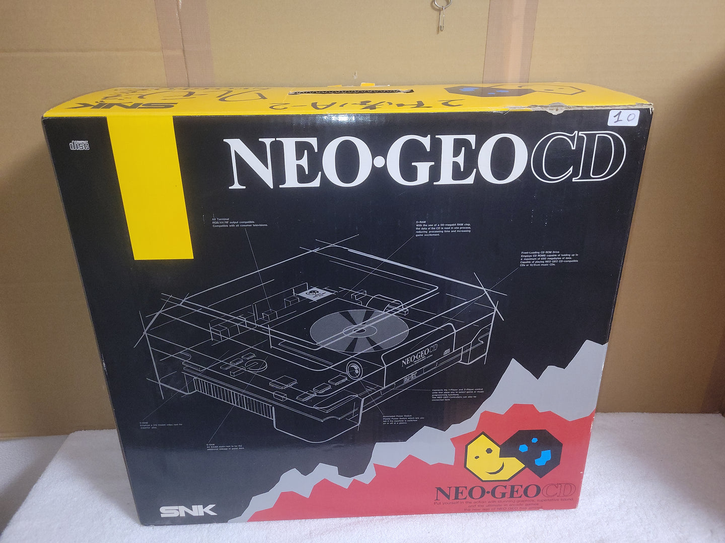 [Box Only] Snk NeoGeo CD Box - Snk Neogeo cd ngcd