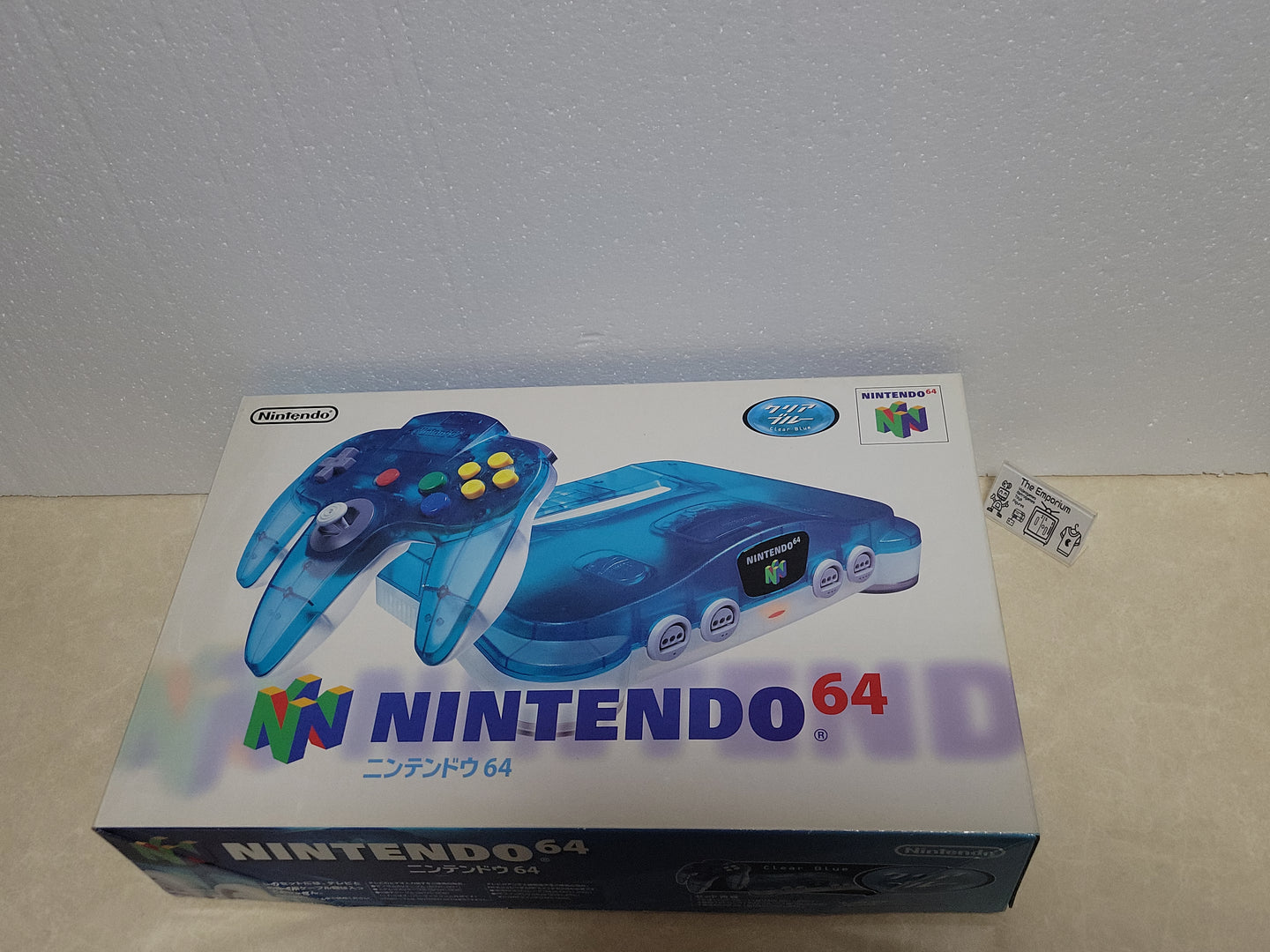 Nintendo 64 Console CLEAR BLUE - Nintendo64 N64 Nintendo 64