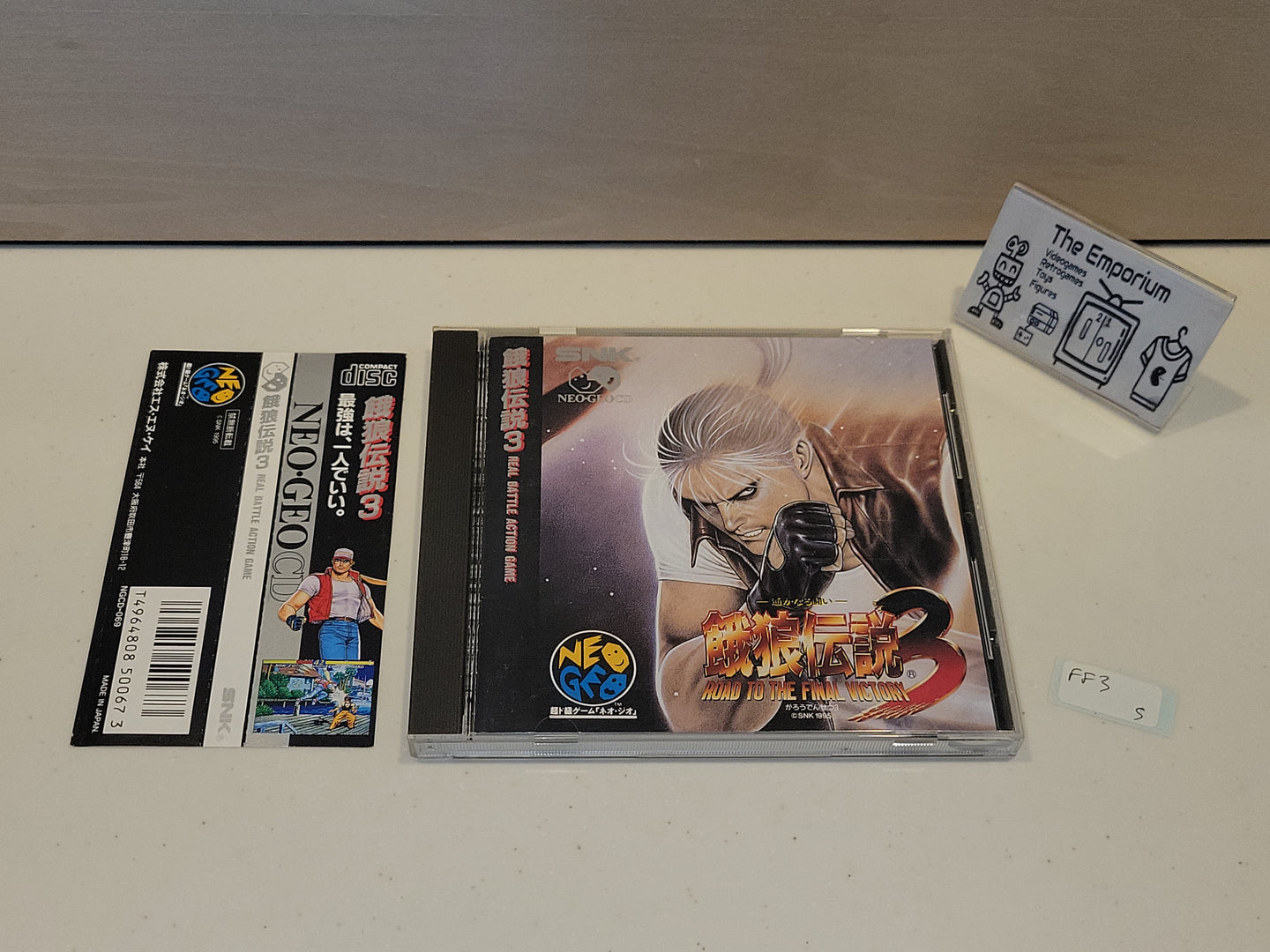 Fatal Fury 3: Road to the Final Victory - Snk Neogeo cd ngcd