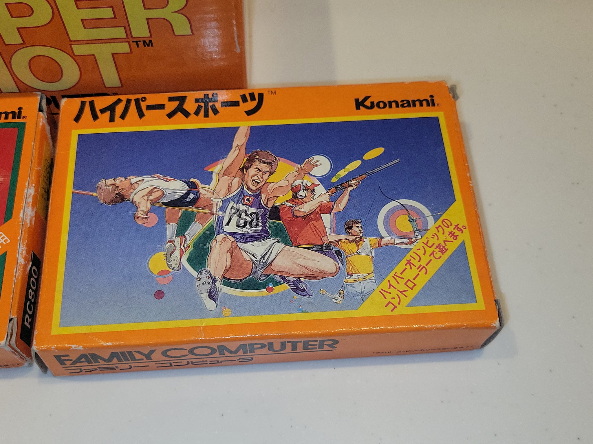 Hyper Shot + Hyper Sports + Hyper Olympic - Nintendo Fc Famicom