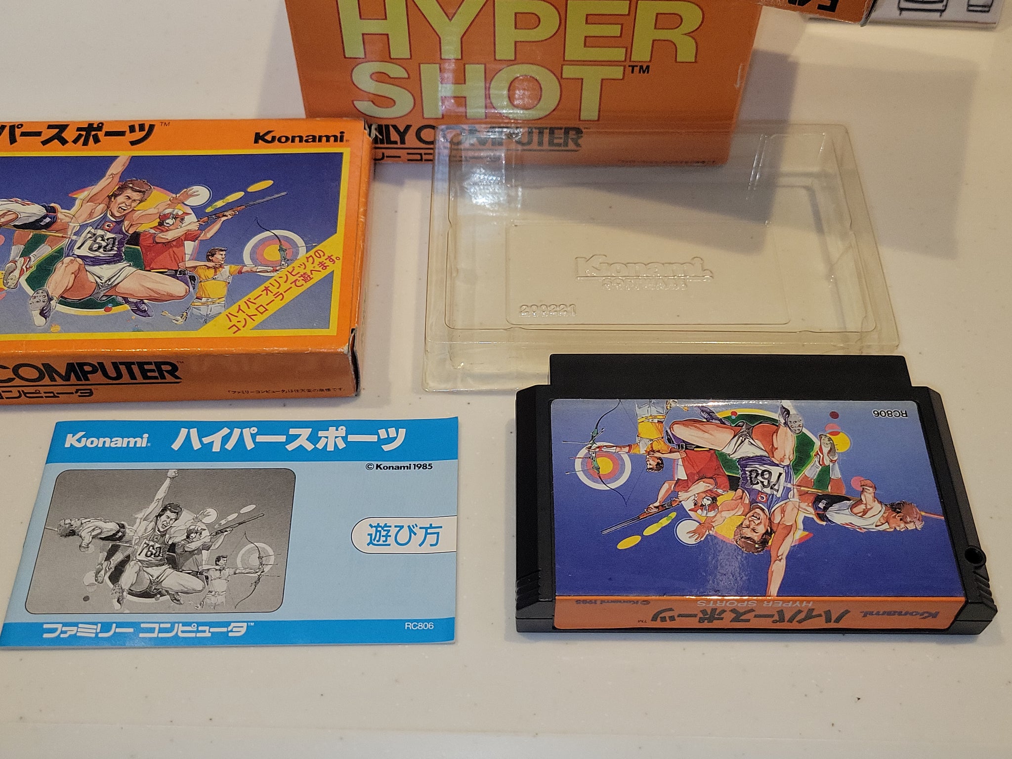 Hyper Shot + Hyper Sports + Hyper Olympic - Nintendo Fc Famicom