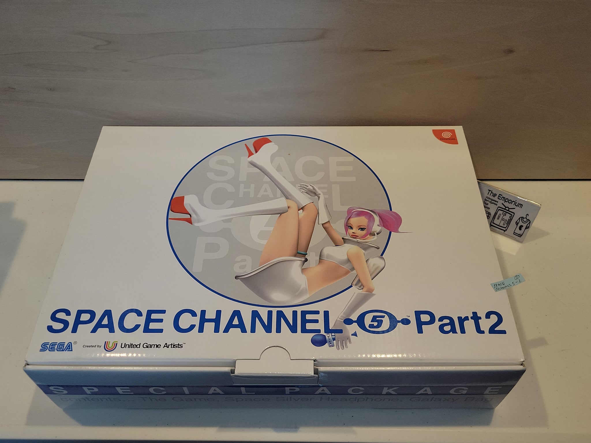 Space Channel 5 Part 2 Special Package (no software) - Sega dc