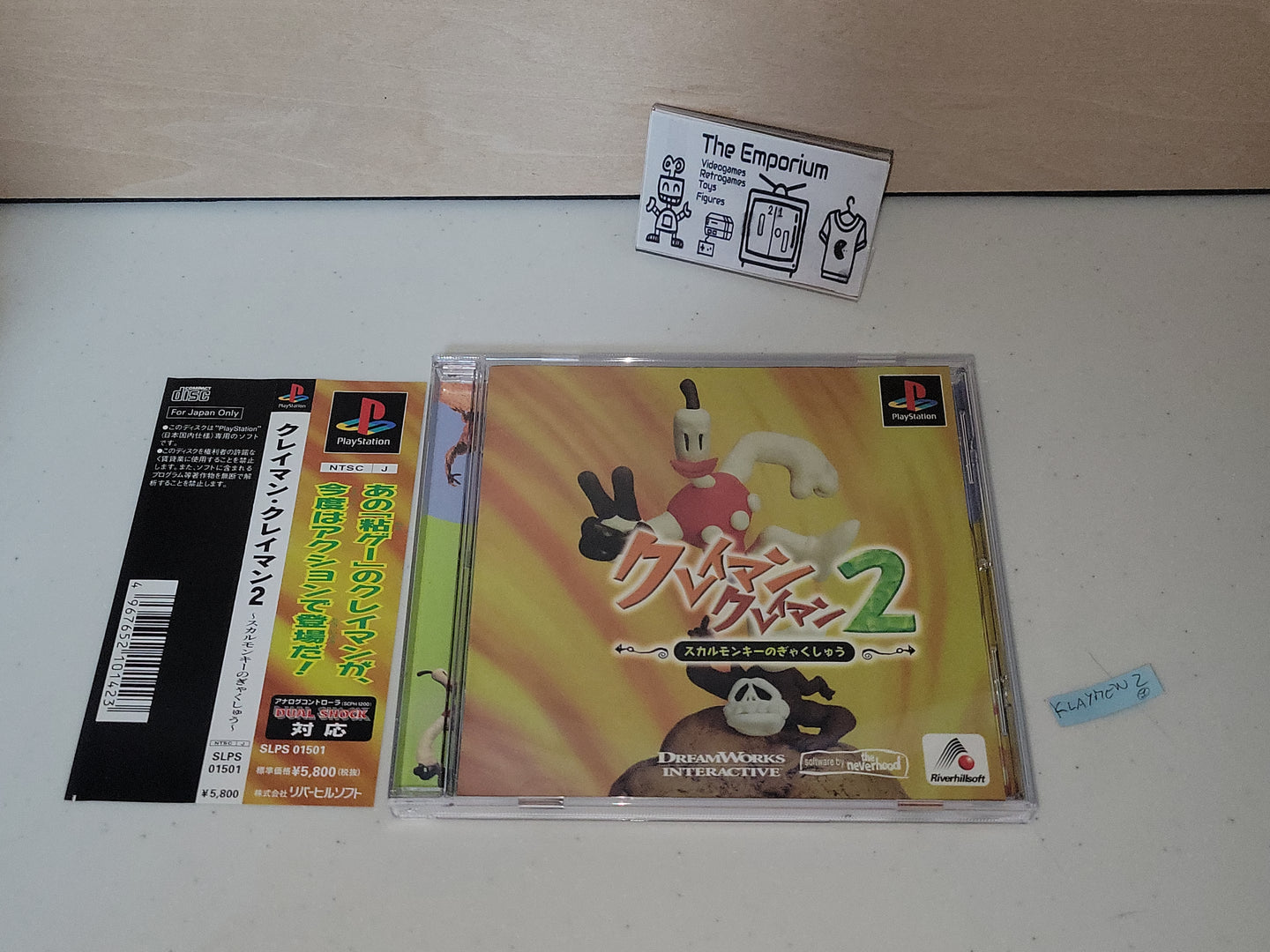 Klaymen Klaymen 2 - Sony PS1 Playstation