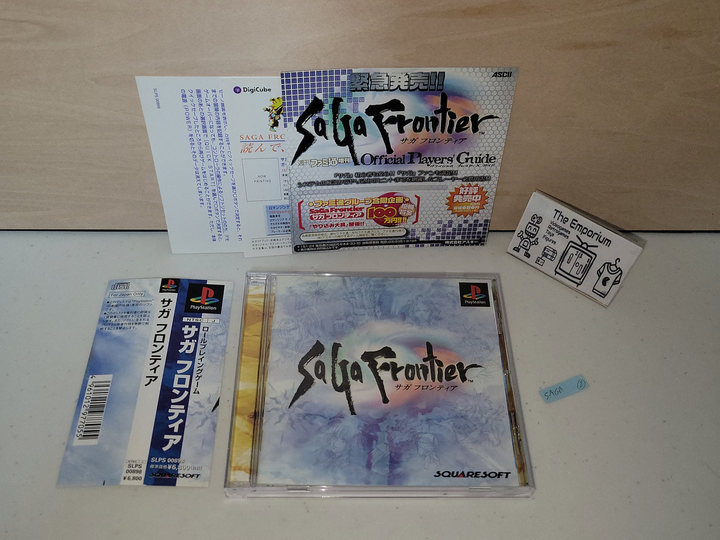 Saga Frontier - Sony PS1 Playstation