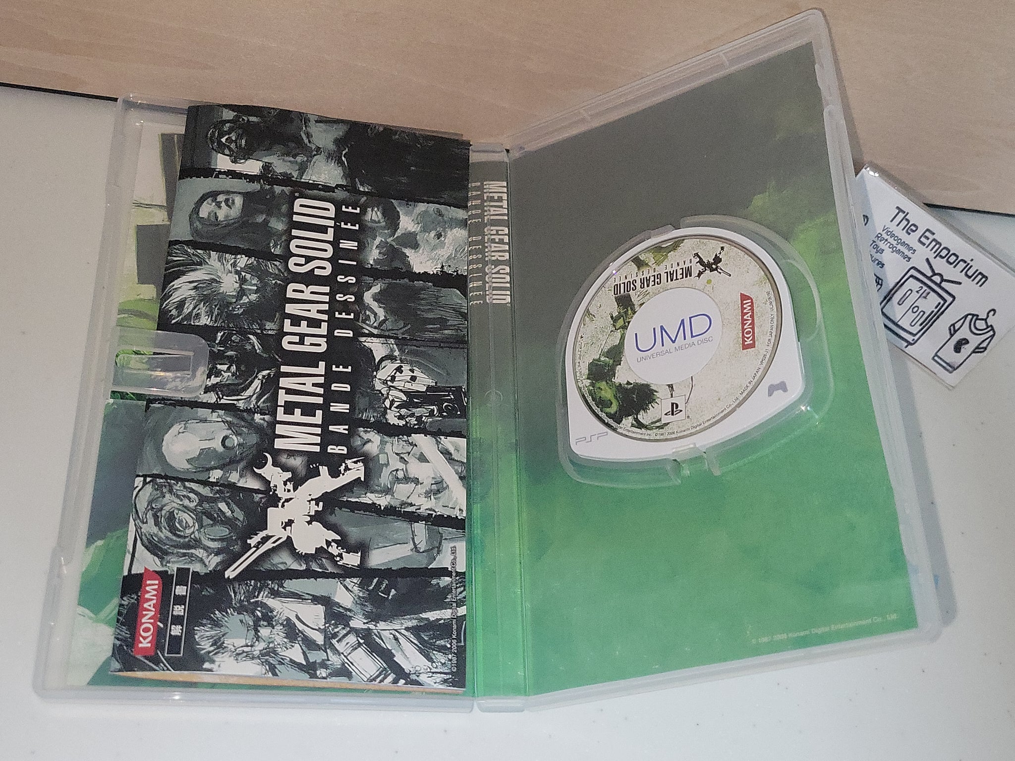 metal gear graphic novel psp Metal Gear Bande Dessinee