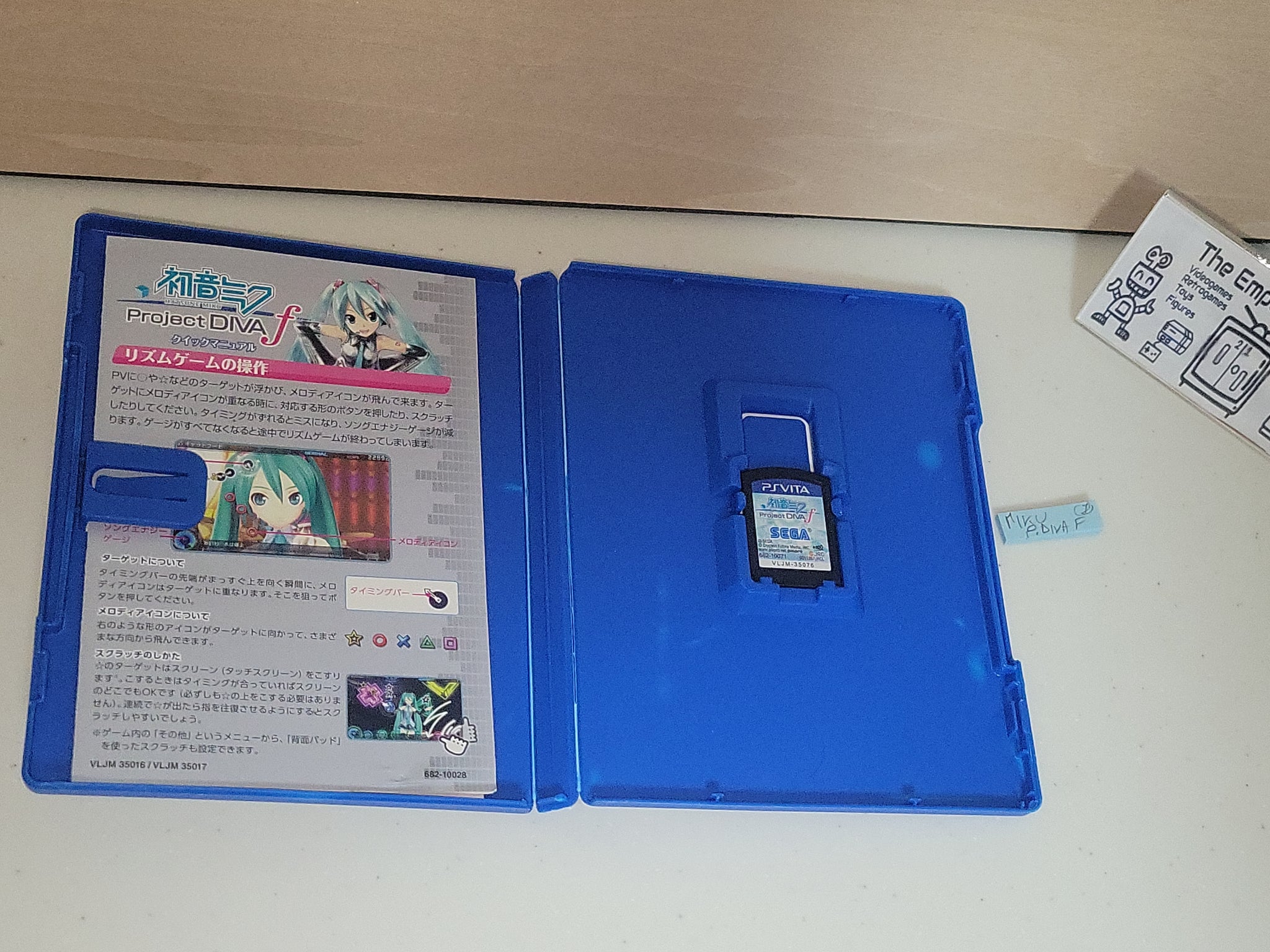 PS Vita Hatsune Miku: Project DIVA F - Import Japonais NTSC-J - Sony - Bon état
