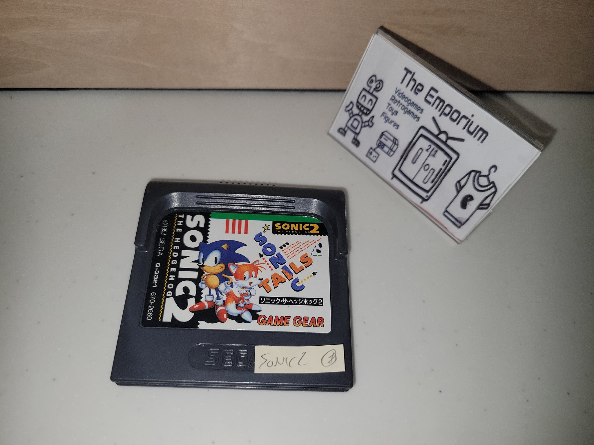 sonic the hedgehog 2 game gear Sonic 2 cart only