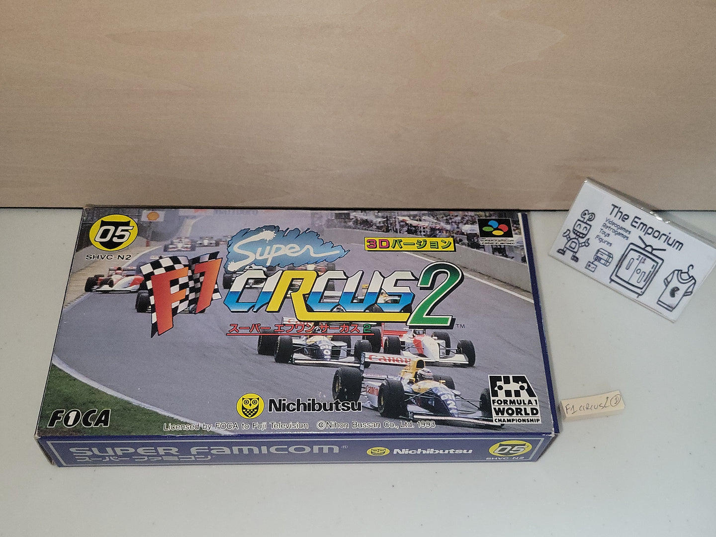F1 Circus 2 - Nintendo Sfc Super Famicom