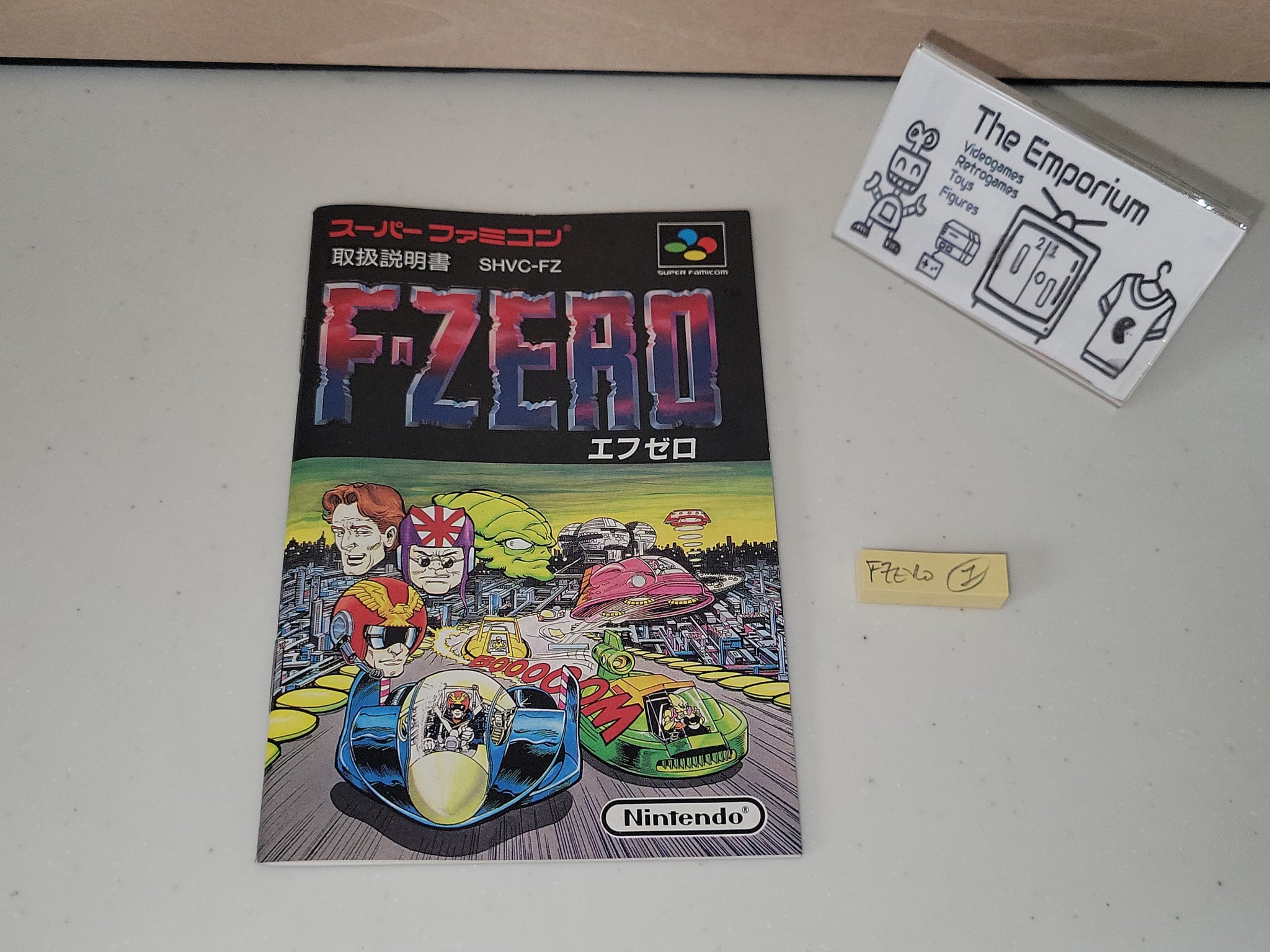 F-zero Super Nintendo Famicom SNES - Escorrega o Preço