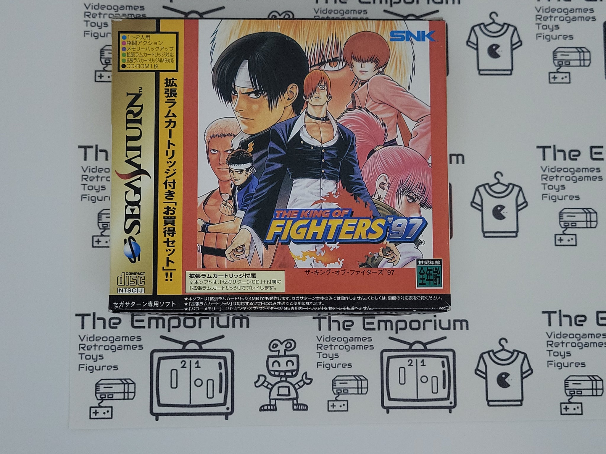 The King Of Fighters 97 with RAM (RAM Pack Version) - Sega Saturn Sega –  The Emporium RetroGames and Toys