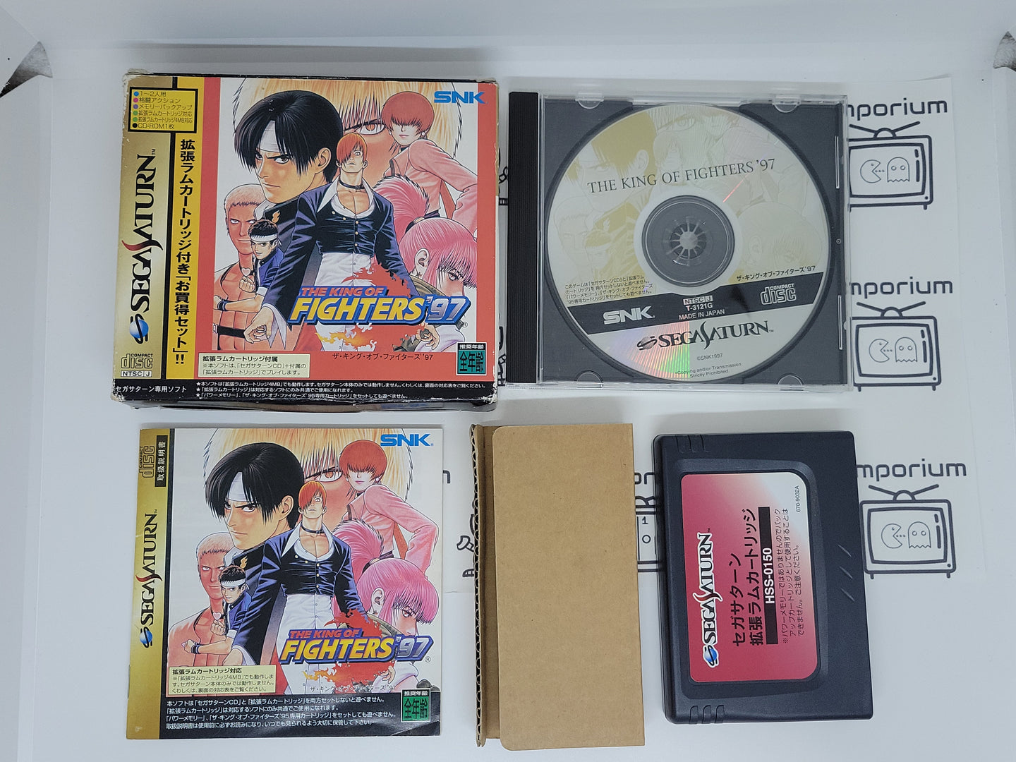 The King Of Fighters 97 with RAM (RAM Pack Version) - Sega Saturn Sega –  The Emporium RetroGames and Toys