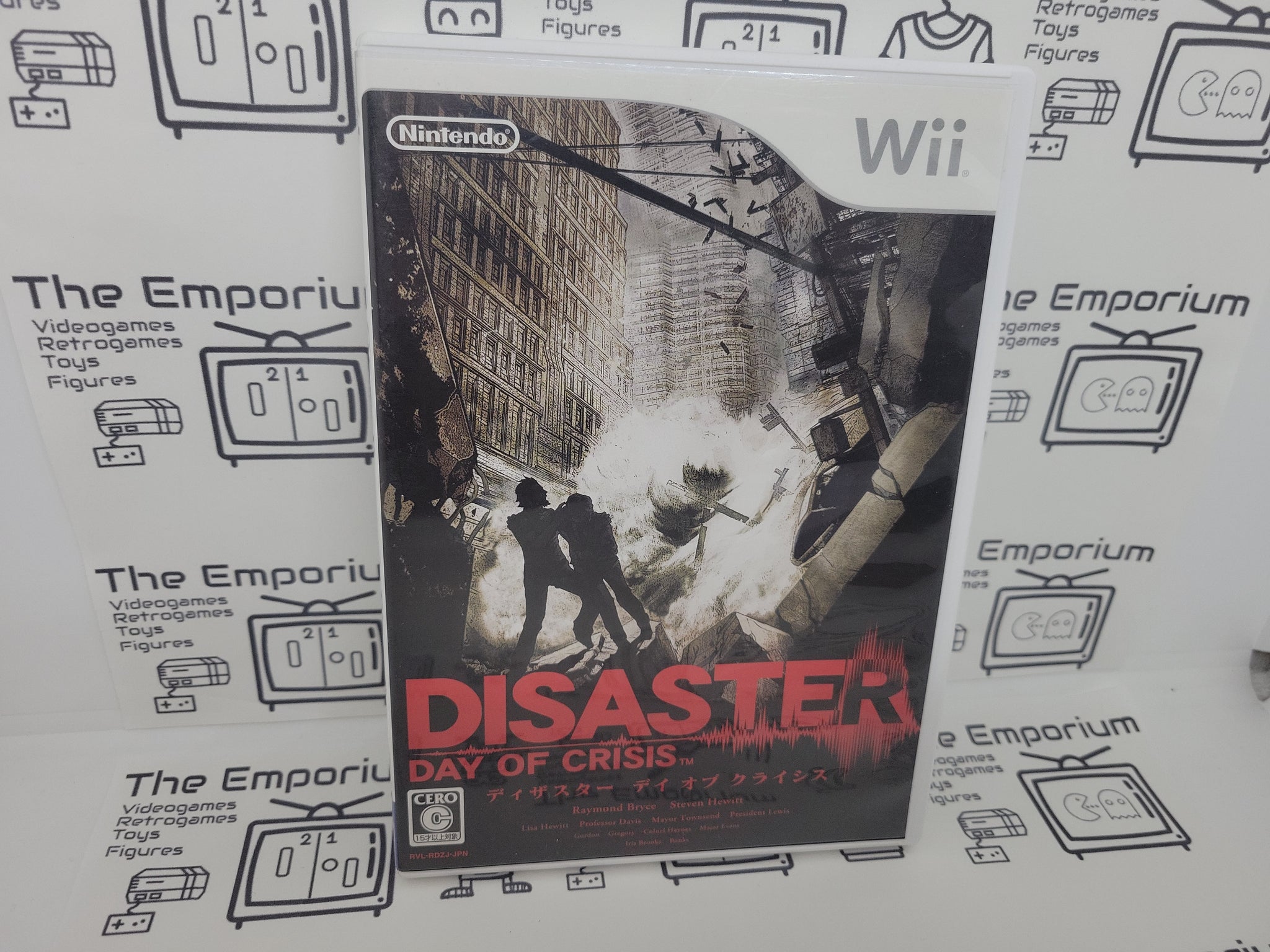 Jeu Wii Disaster: Day Of Crisis - Complet, Bon état, Pour Nintendo Wii
