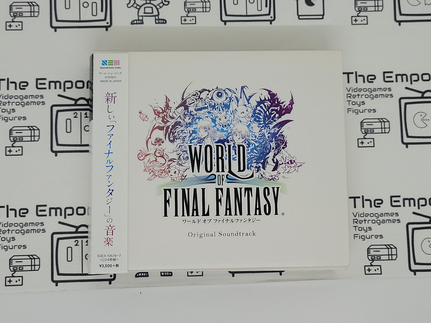 World of Final Fantasy soundtrack - Music cd soundtrack