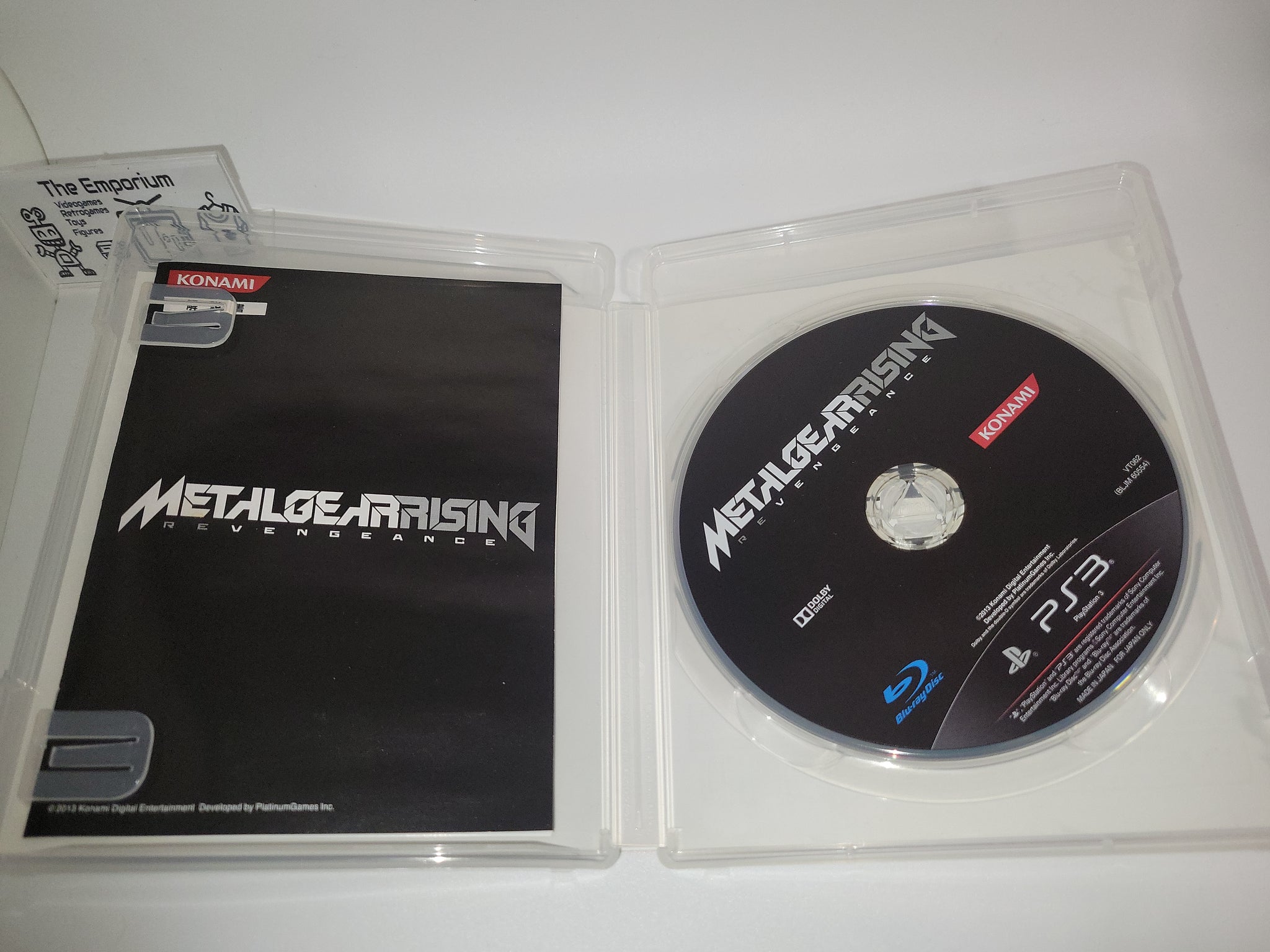 metal gear rising data storage Metal Gear Solid Rising: Revengeance