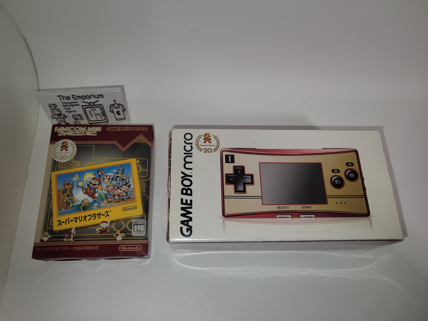 anto - Game Boy Micro Console - Famicom Version - Nintendo GBA GameBoy Advance