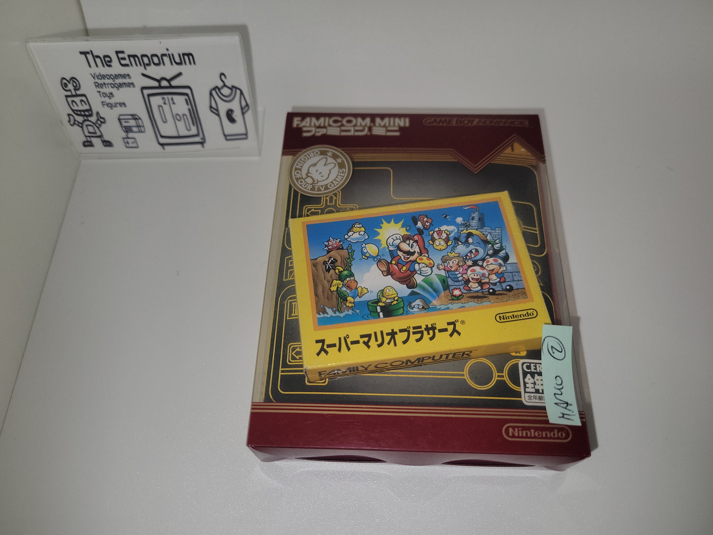 Famicom Mini Series Vol.01: Super Mario Bros.  - Nintendo GBA GameBoy Advance