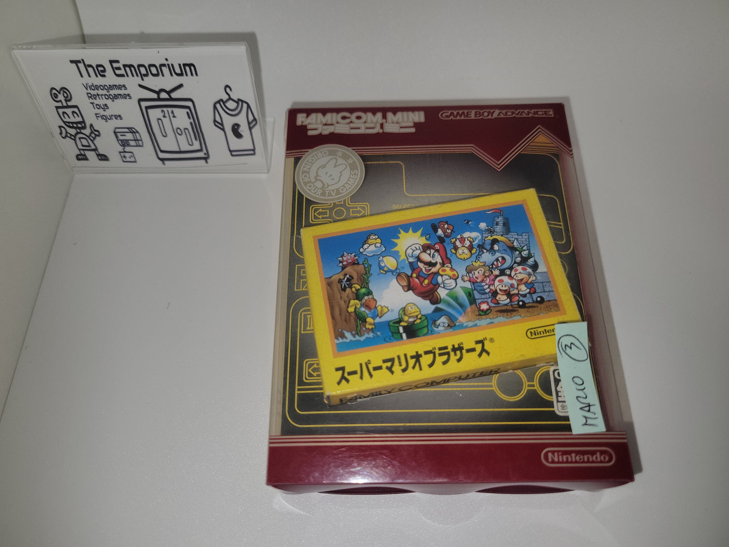 Famicom Mini Series Vol.01: Super Mario Bros.  - Nintendo GBA GameBoy Advance