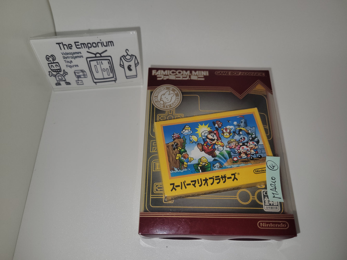 Famicom Mini Series Vol.01: Super Mario Bros.  - Nintendo GBA GameBoy Advance