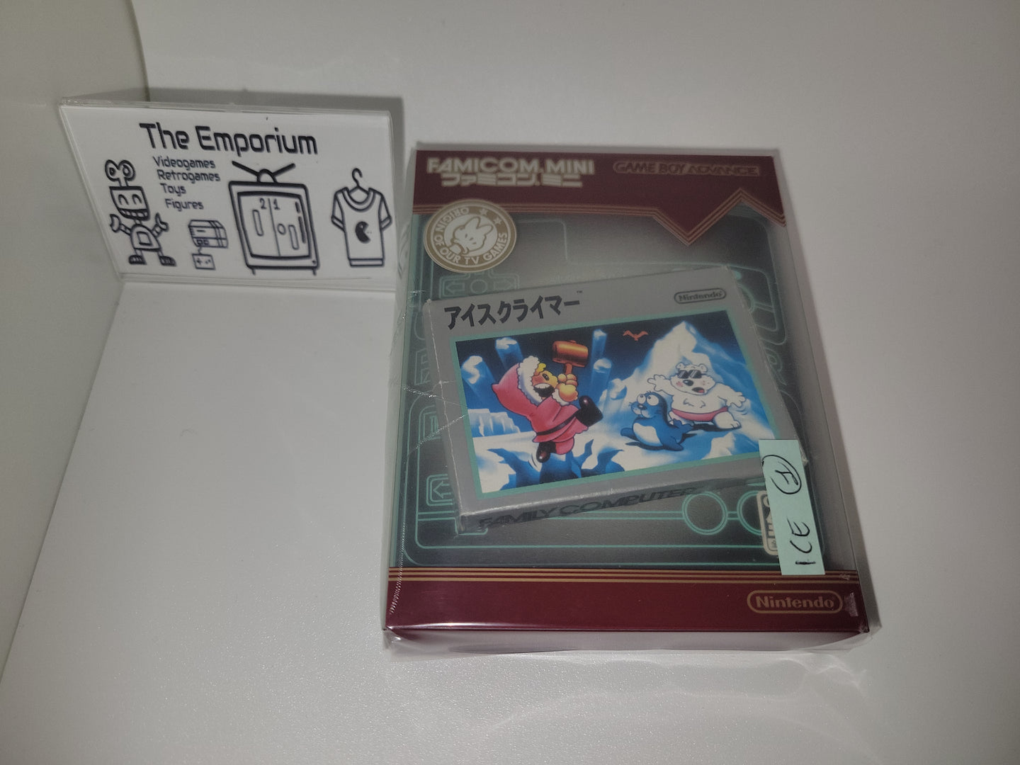 Famicom Mini Series Vol.03: Ice Climber  - Nintendo GBA GameBoy Advance