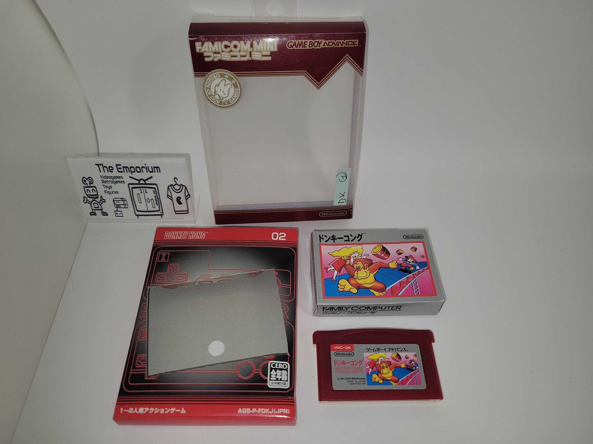 Famicom Mini Series Vol.02: Donkey Kong - Nintendo GBA GameBoy