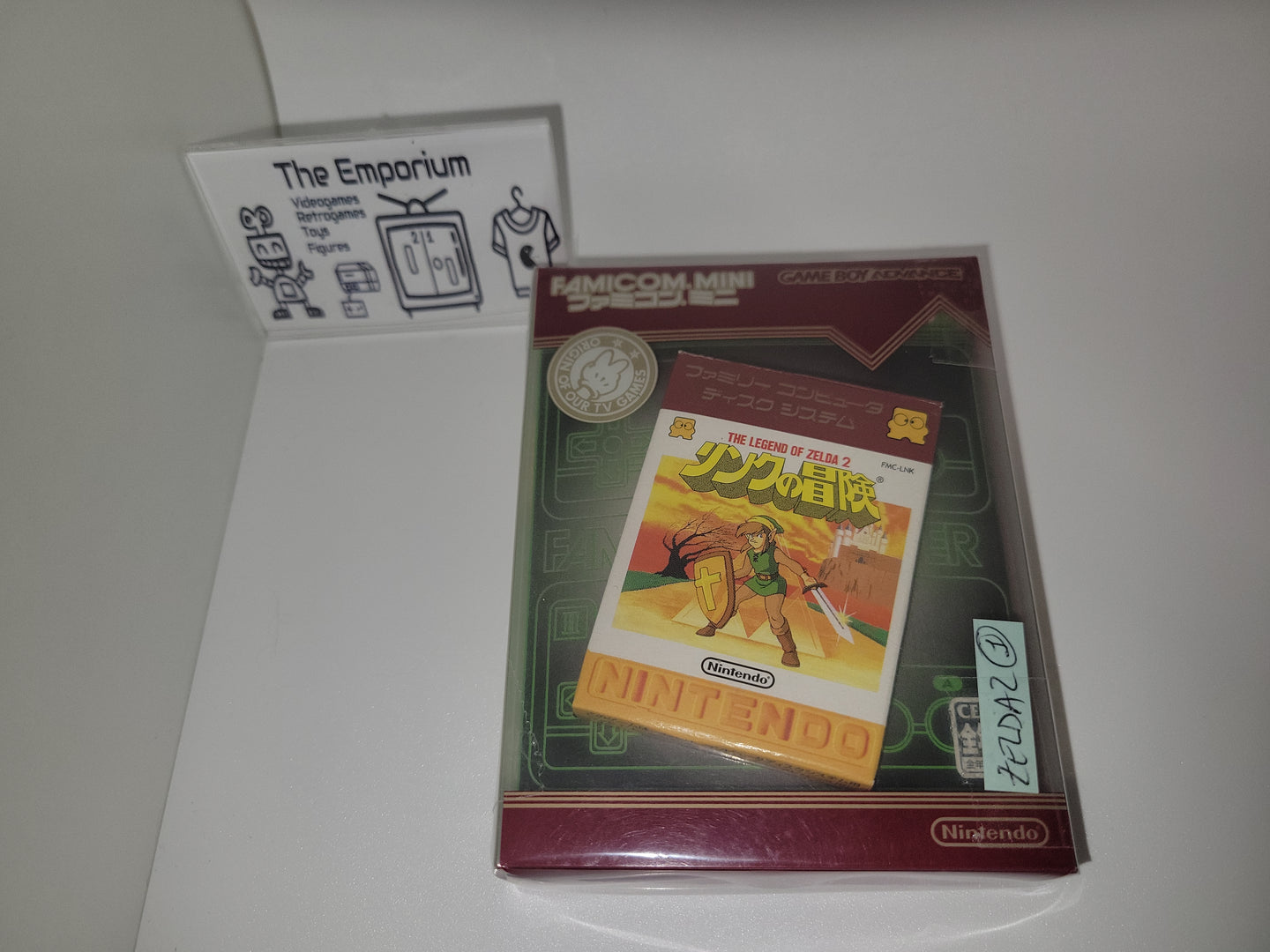 Famicom Mini Series Vol. 25: Zelda II: The Adventure of Link - Nintendo GBA GameBoy Advance