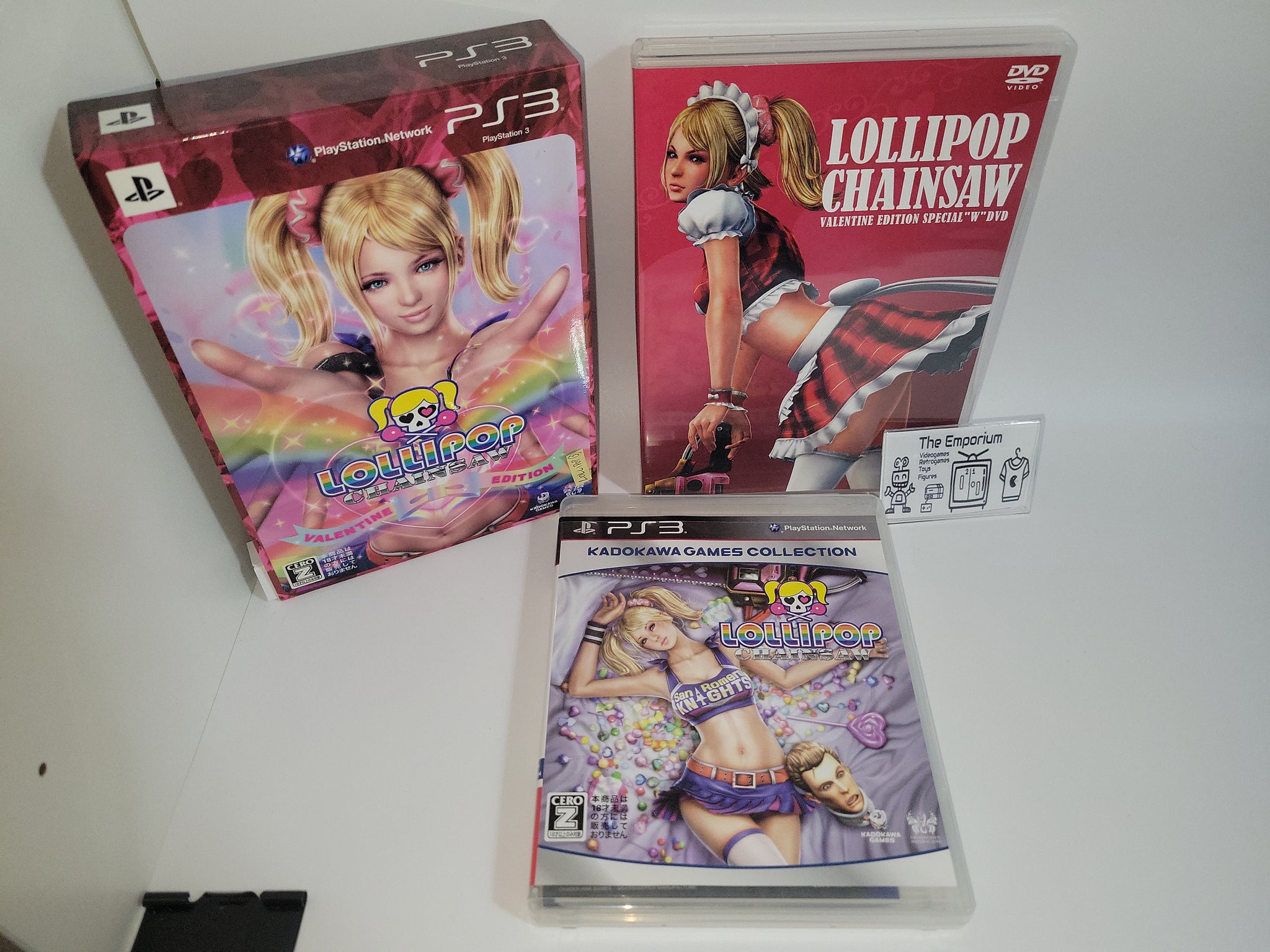 Lollipop Chainsaw Valentine Edition Premium Box Sony Playstation 3 PS3  Kadokawa