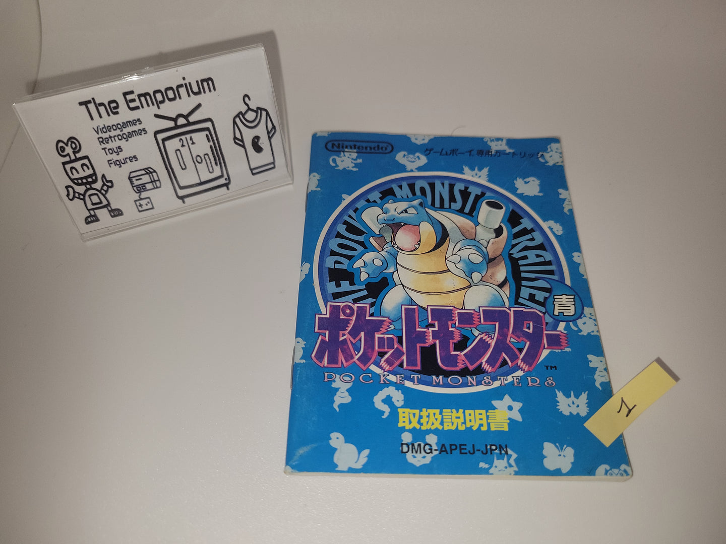 Pokemon Blue GB MANUAL ONLY - Nintendo GB GameBoy