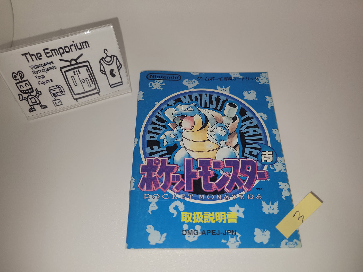 Pokemon Blue GB MANUAL ONLY - Nintendo GB GameBoy