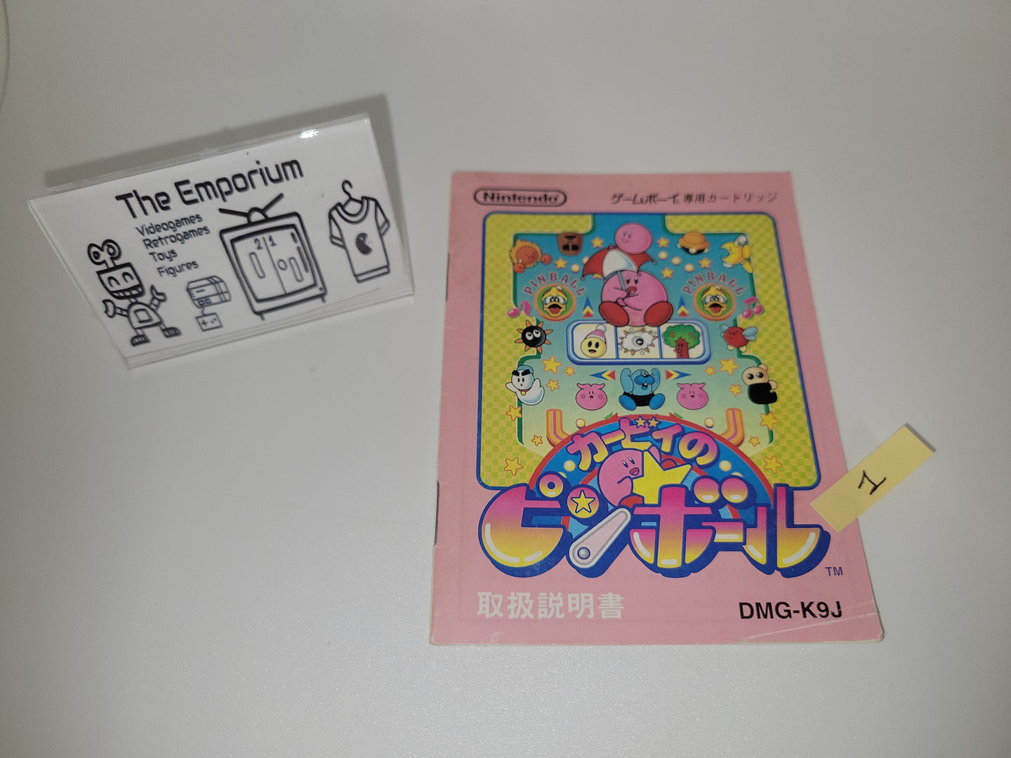 Kirby Pinball GB MANUAL ONLY - Nintendo GB GameBoy