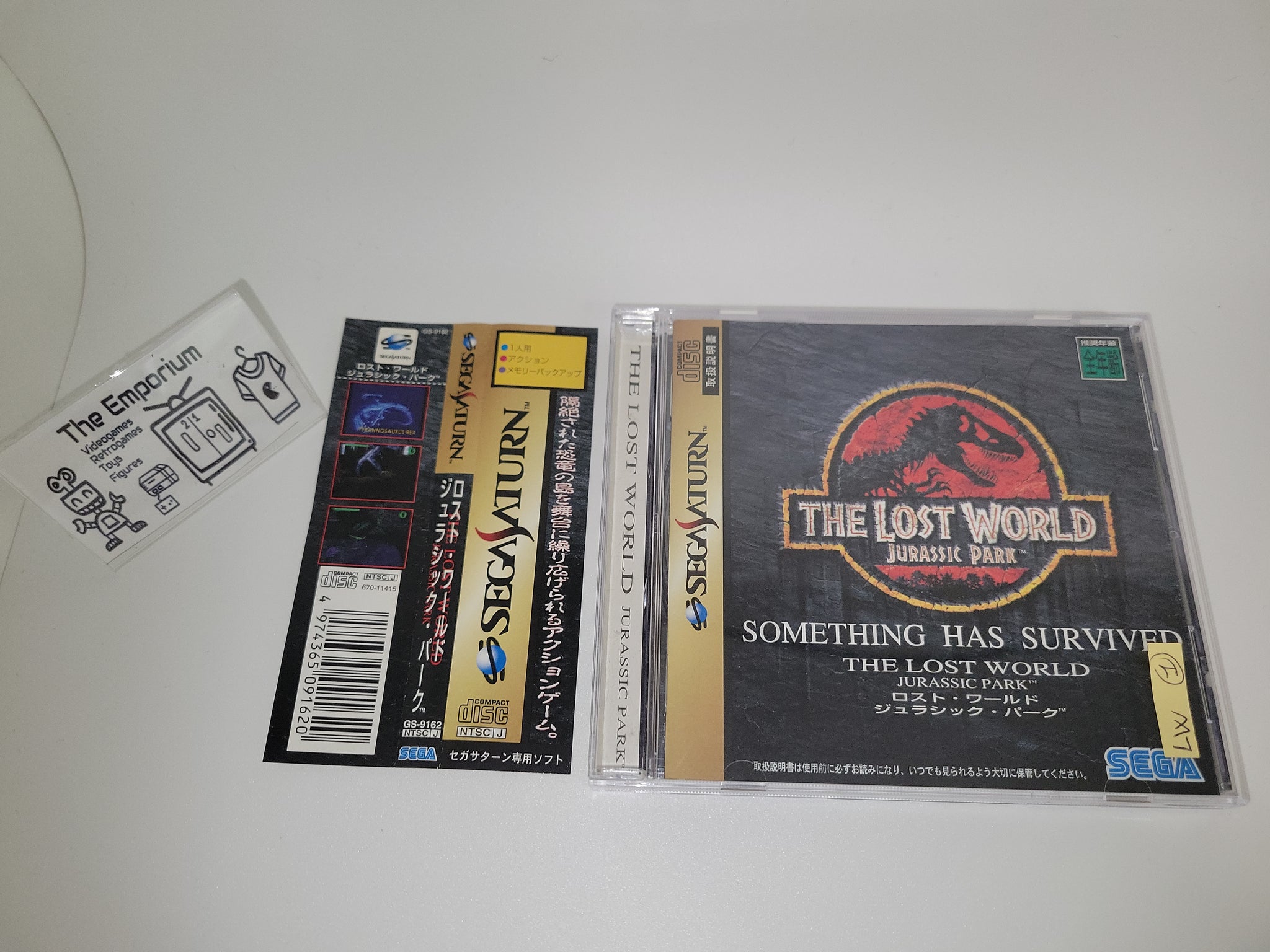 The Lost World: Jurassic Park Sega Saturn - Prix - Photo - Présentation The Lost World: Jurassic Park Sega Saturn - Prix - Photo - Présentation