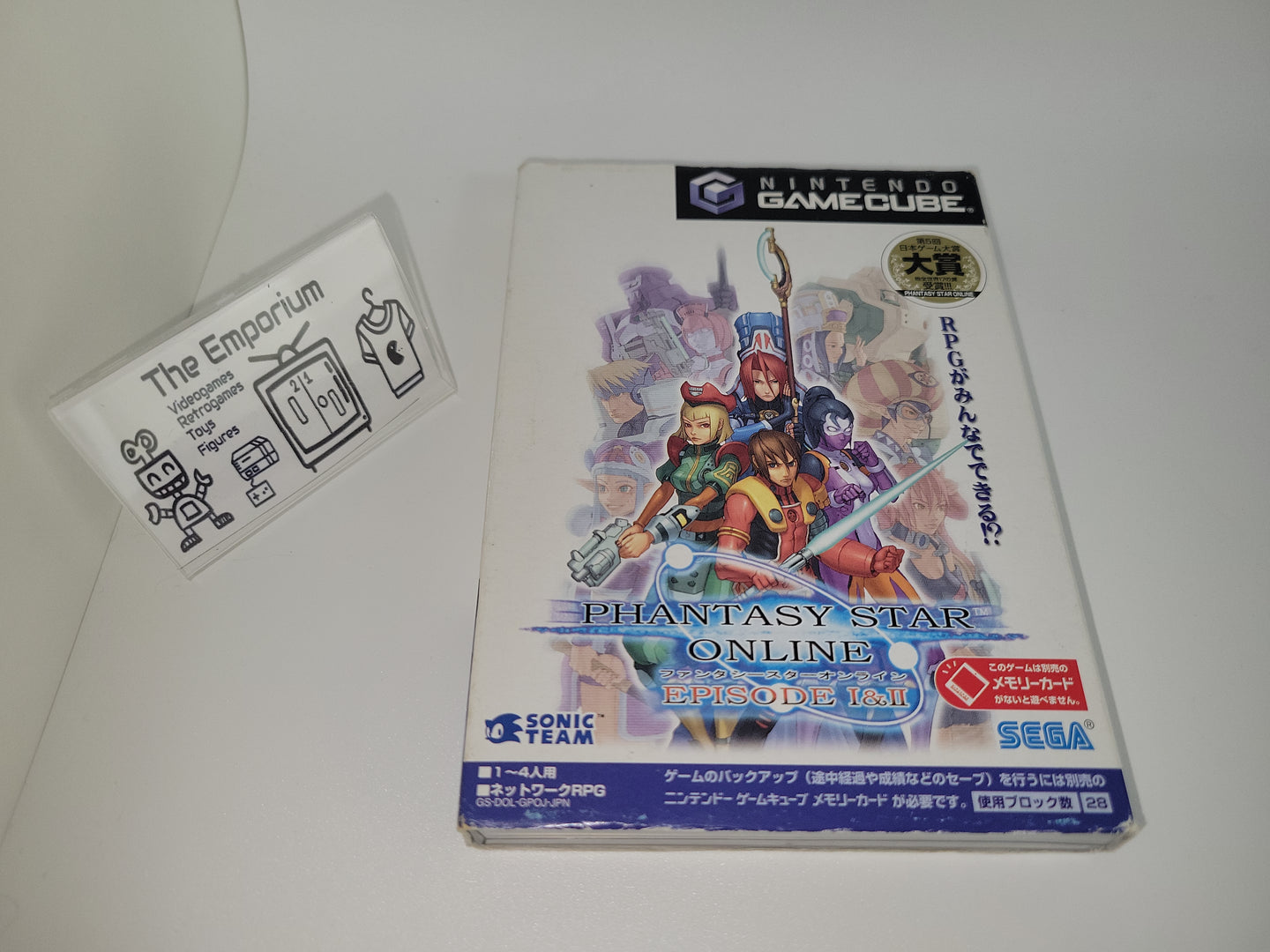 Phantasy Star Online Episode I & II - Nintendo GameCube GC NGC