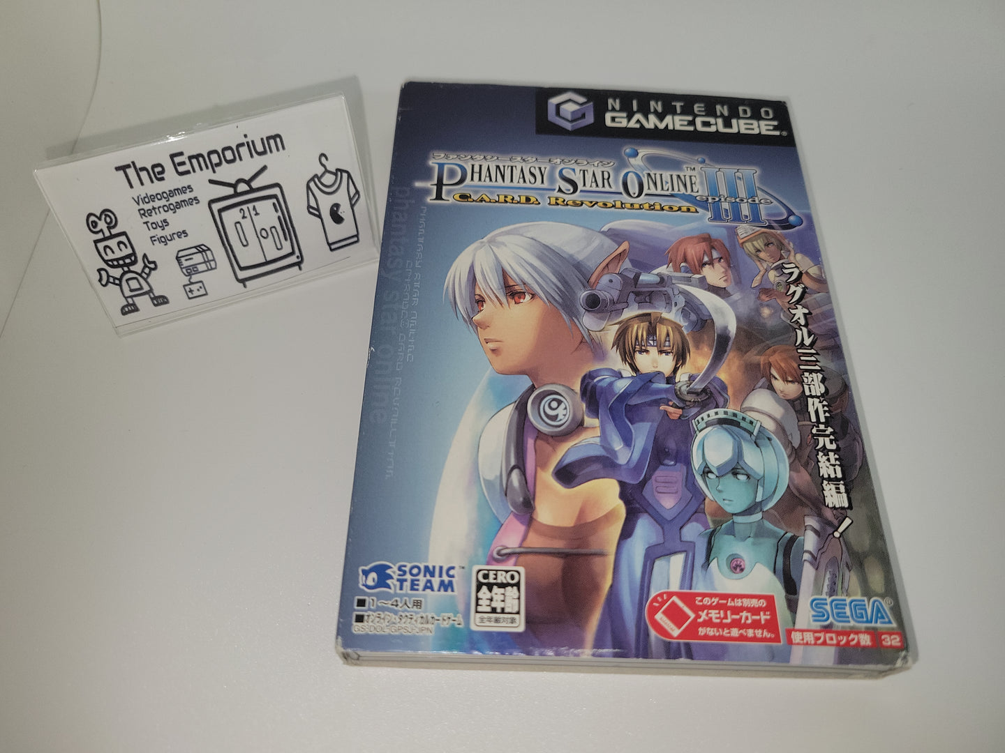 Phantasy Star Online III C.A.R.D. Revolution - Nintendo GameCube GC NGC