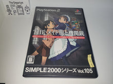 Load image into Gallery viewer, Simple 2000 Series Vol. 105: The Maid Clothes and Machine Gun - Sony playstation 2
