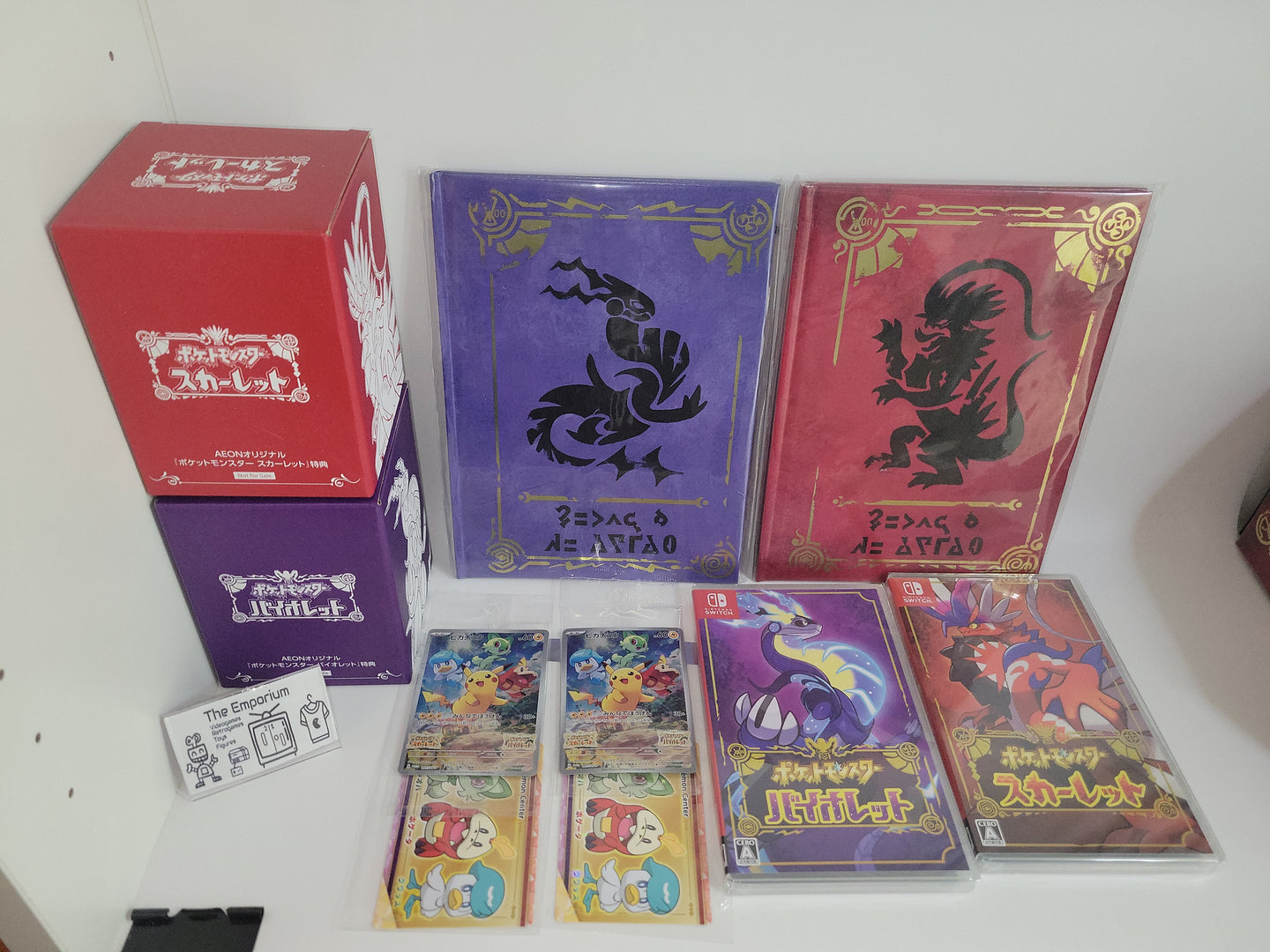Pokemon Scarlet / Violet Store Limited Preorder Edition - Nintendo Switch NSW