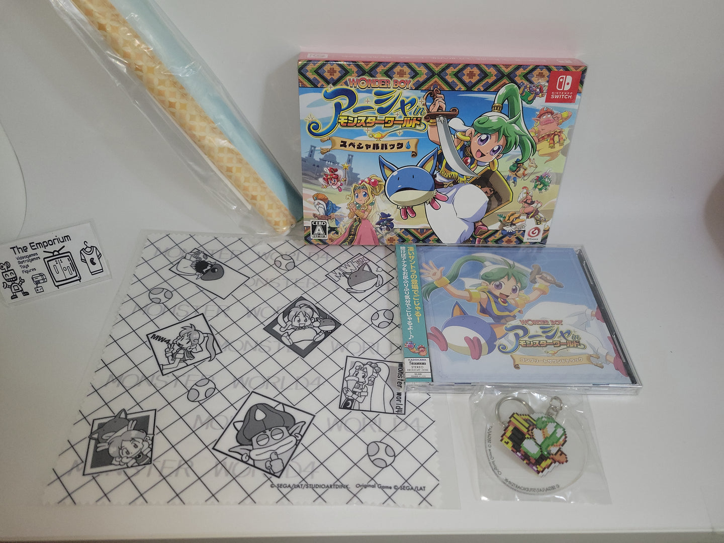 Wonder Boy: Asha in Monster World [Special Pack Edition]  Limited Edition With CD soundtrack - Nintendo Switch NSW