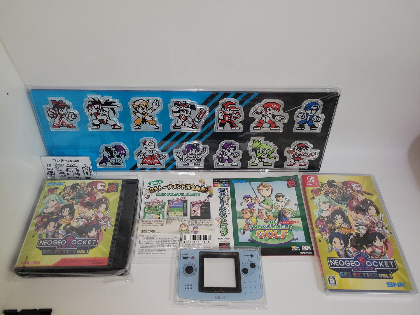 NeoGeo Pocket Color Selection Vol. 1 SNK Store Limited Edition DELUXE SNK Version -  Nintendo Switch NSW